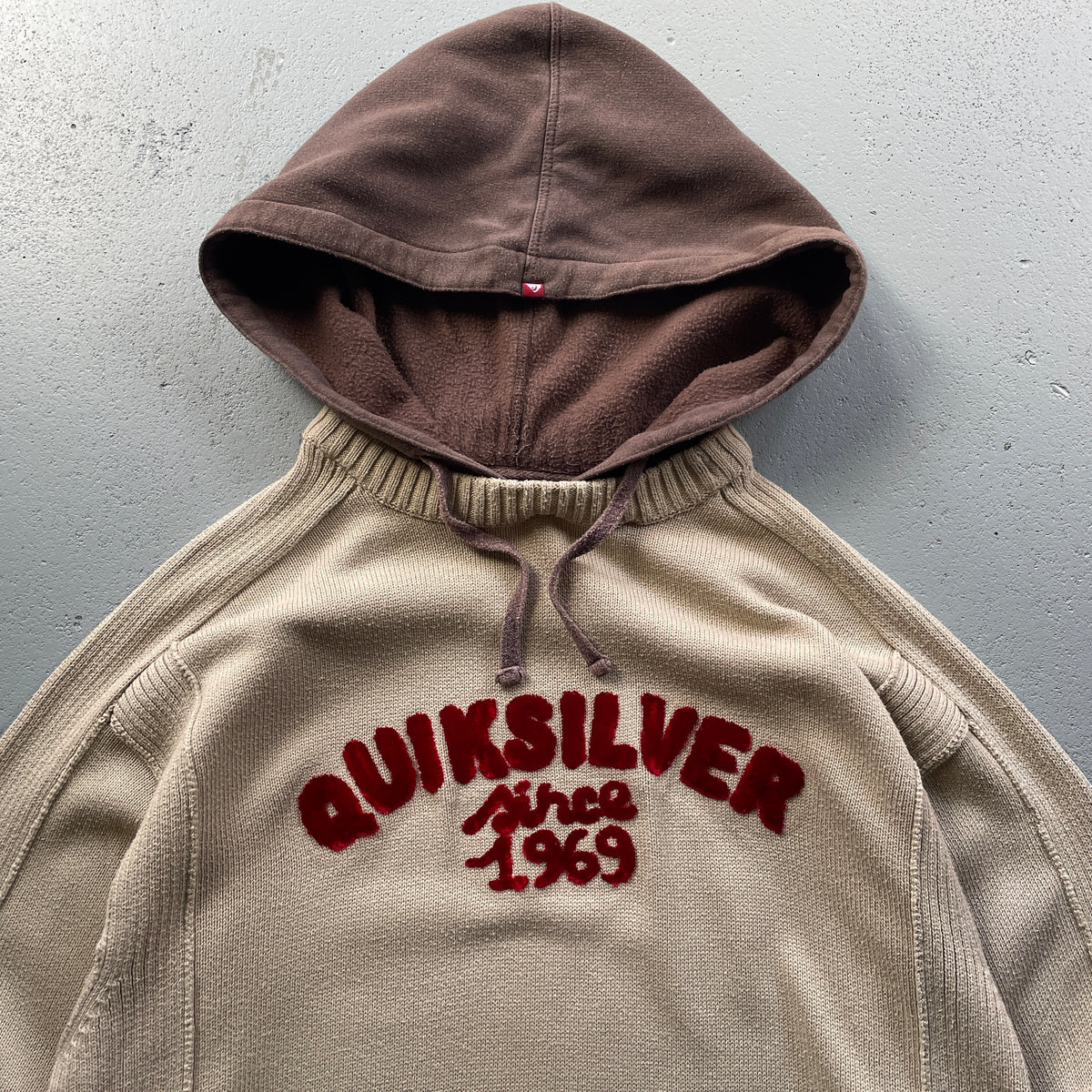 2000’s Quiksilver Knit Hoodie (XL)