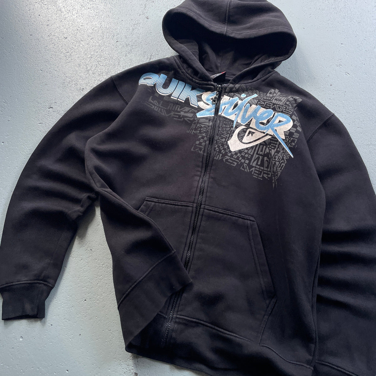 2000’s Quiksilver Full-Zip Hoodie (S)