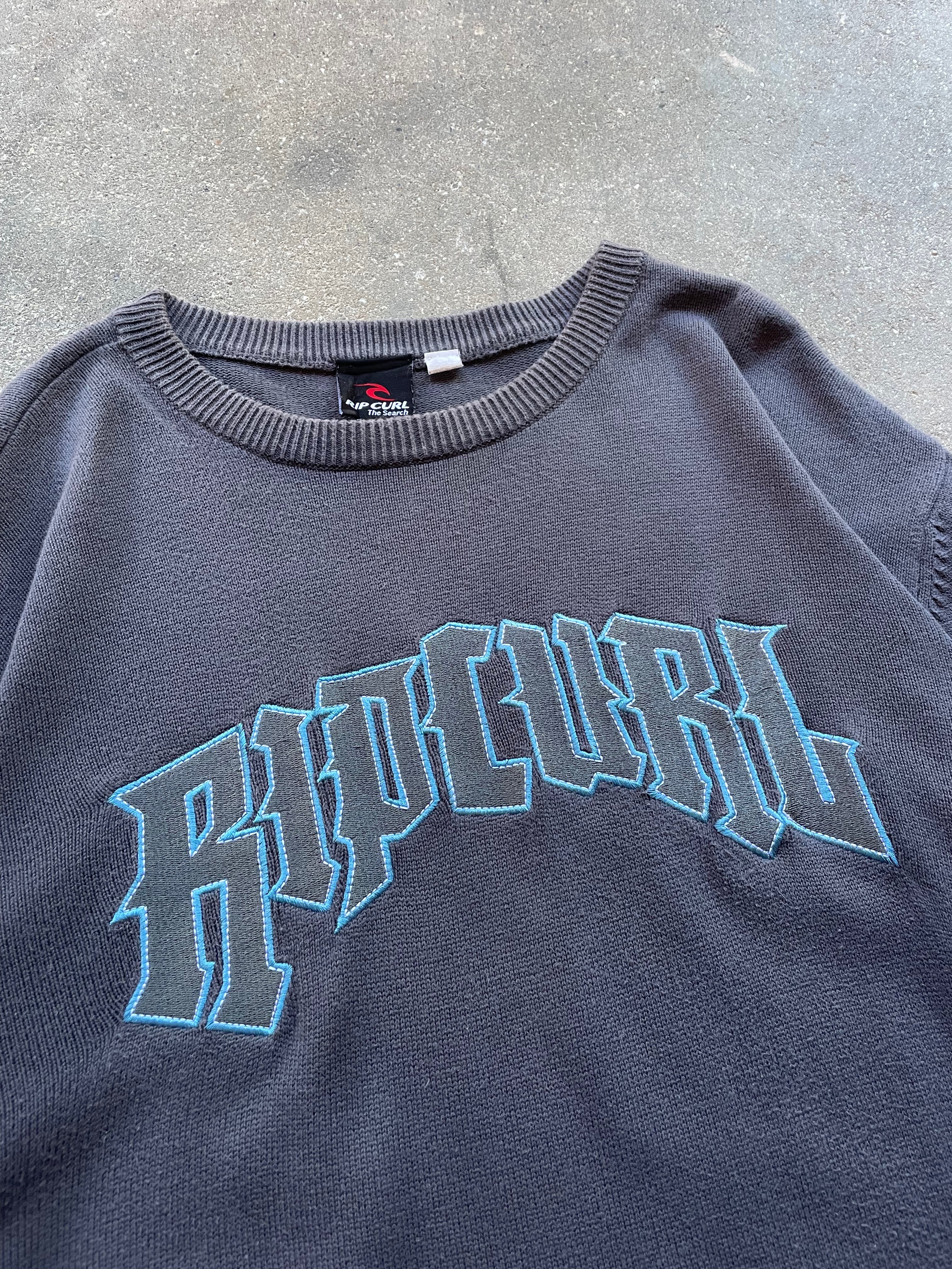 2000's Rip Curl Sweatshirt Grey (XL)