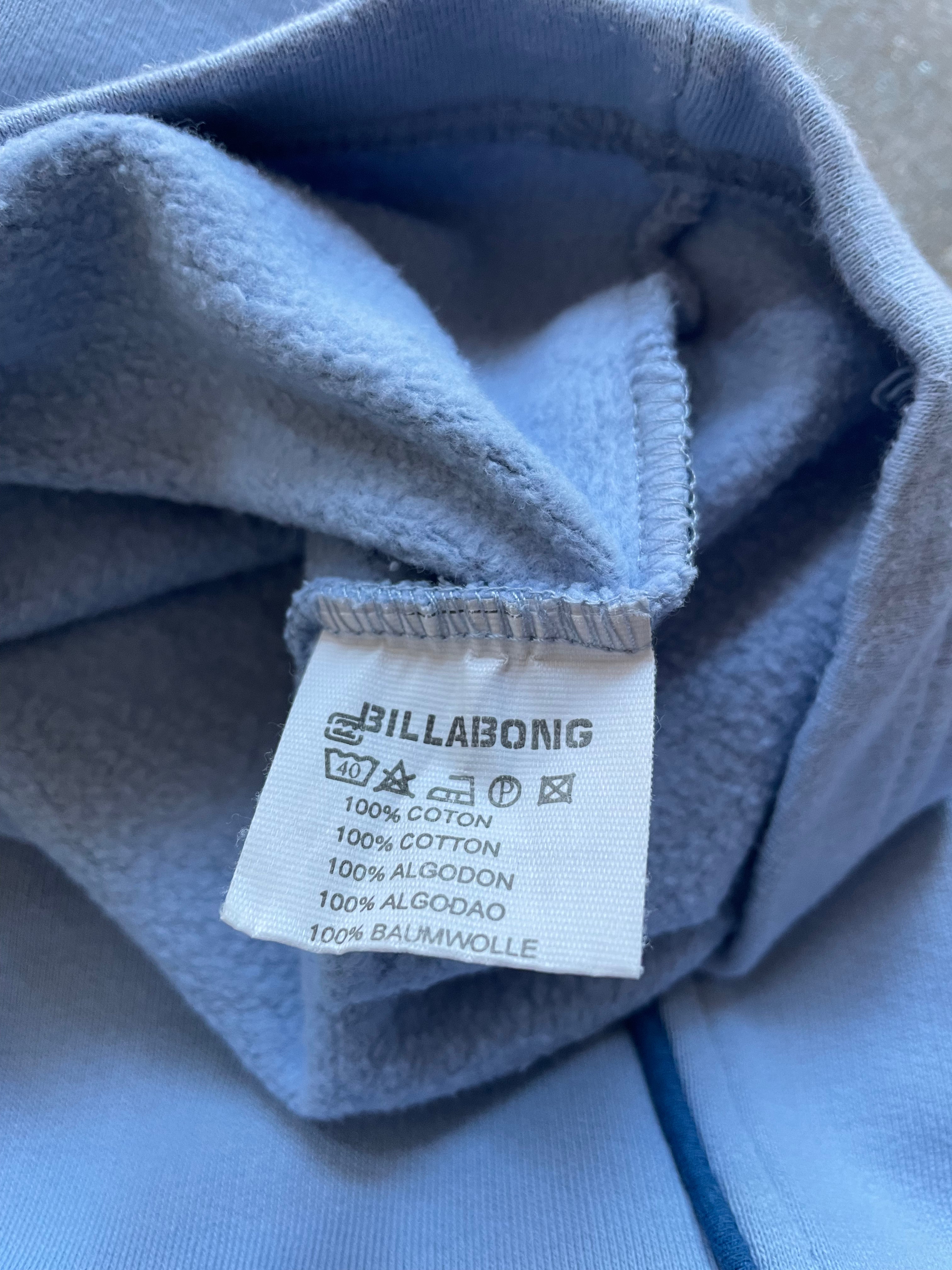 2000's Billabong Hoodie Light Blue (XL)