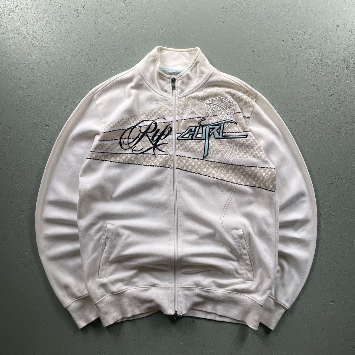 2000’s Rip Curl Full-Zip Sweatshirt (L)