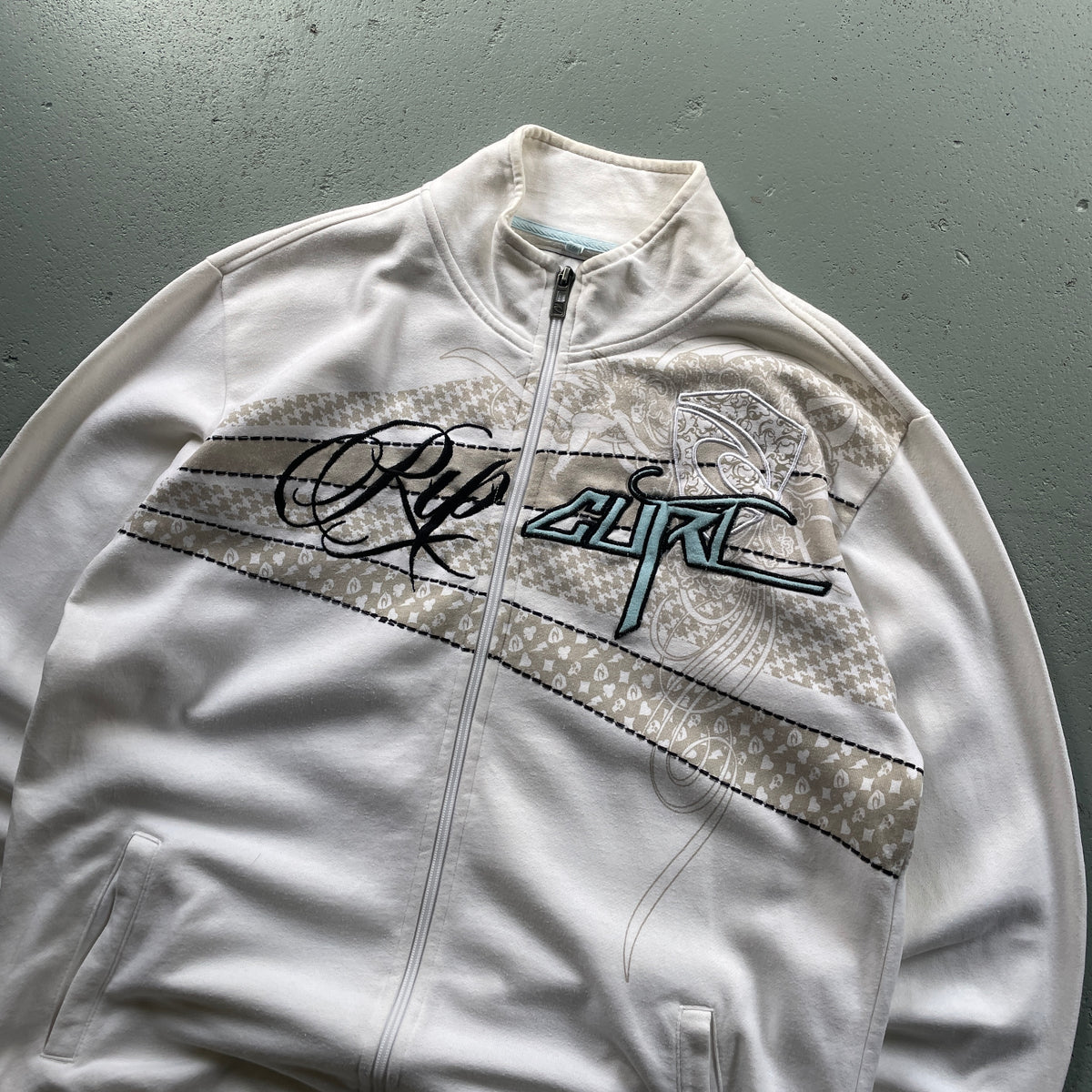 2000’s Rip Curl Full-Zip Sweatshirt (L)