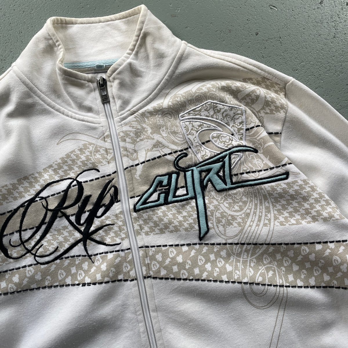 2000’s Rip Curl Full-Zip Sweatshirt (L)