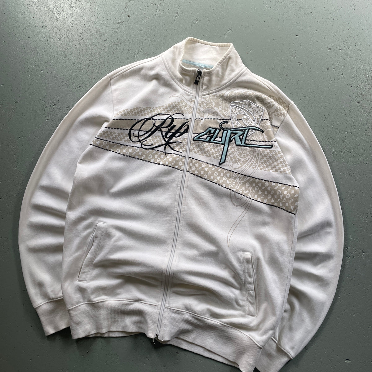 2000’s Rip Curl Full-Zip Sweatshirt (L)