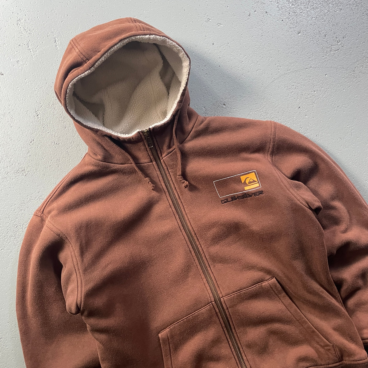 2000’s Quiksilver Full-Zip Fleece Jacket (S/M)