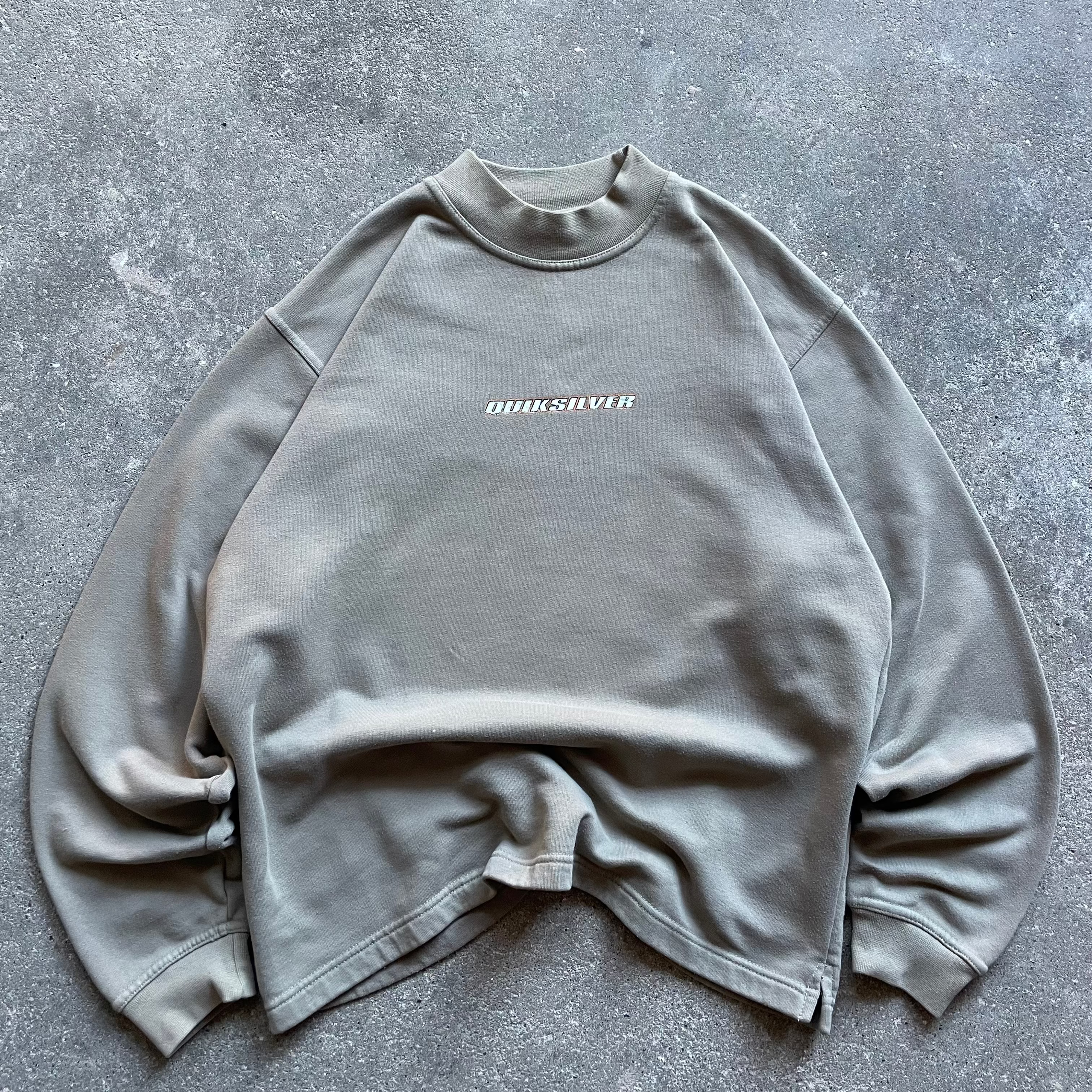 90's Quiksilver Sweatshirt Beige (M)