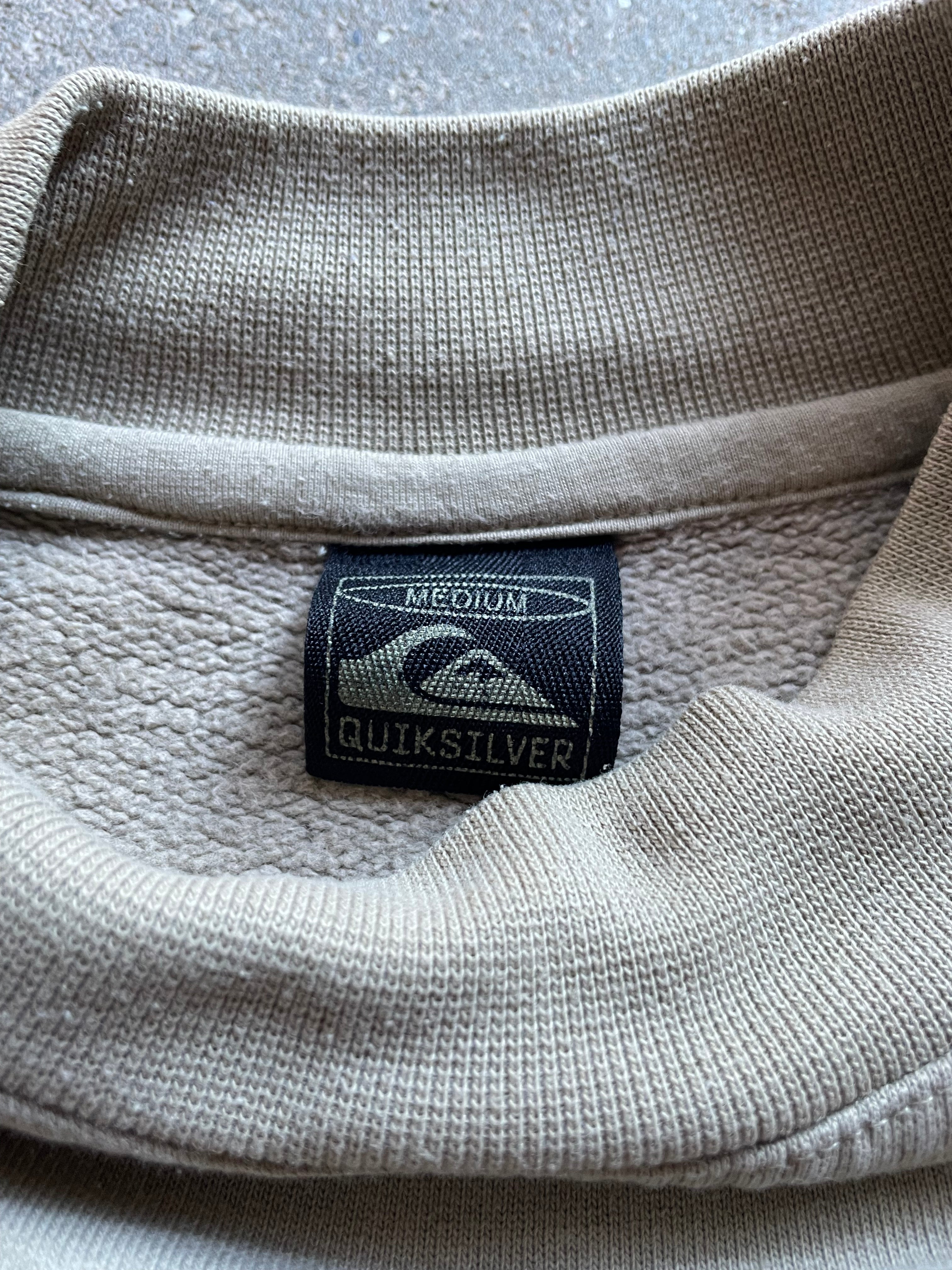 90's Quiksilver Sweatshirt Beige (M)