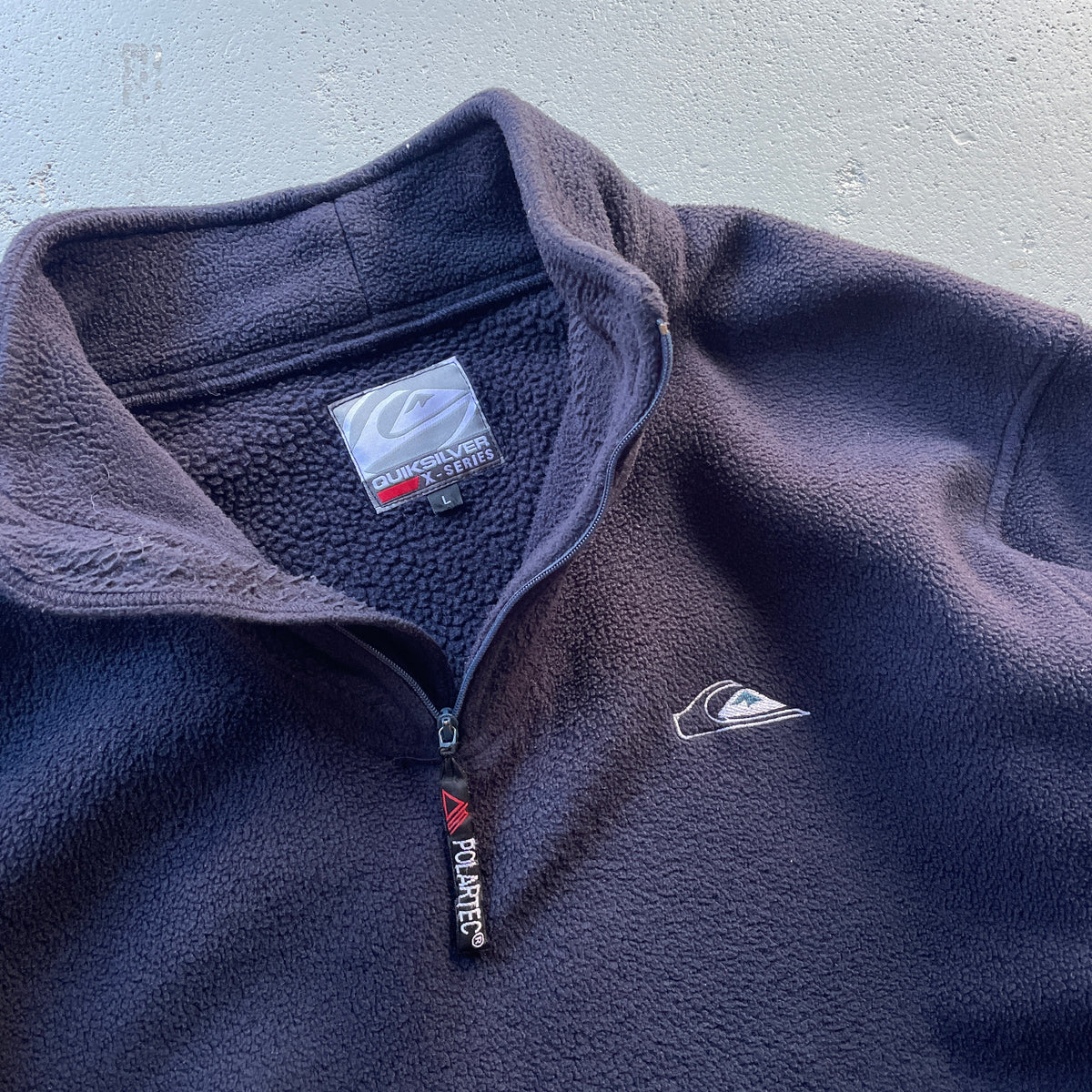 2000’s Quiksilver 1/4 Zip Fleece (L)