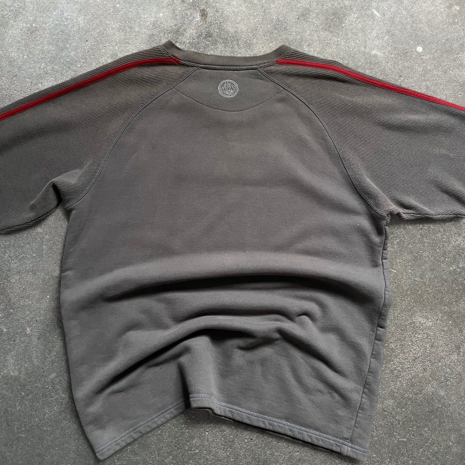 2000's Animal Sweatshirt Brown Grey (M)