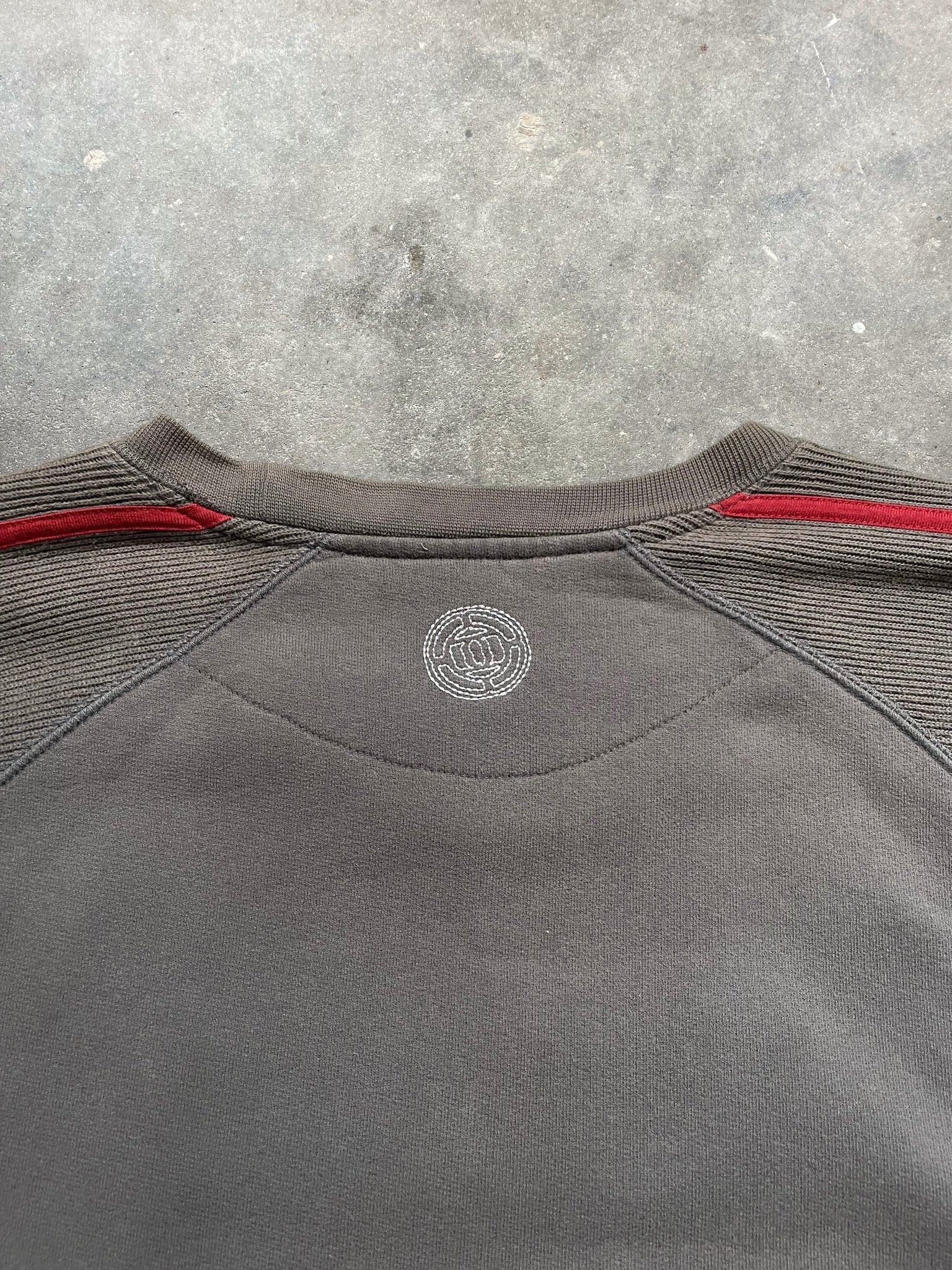 2000's Animal Sweatshirt Brown Grey (M)