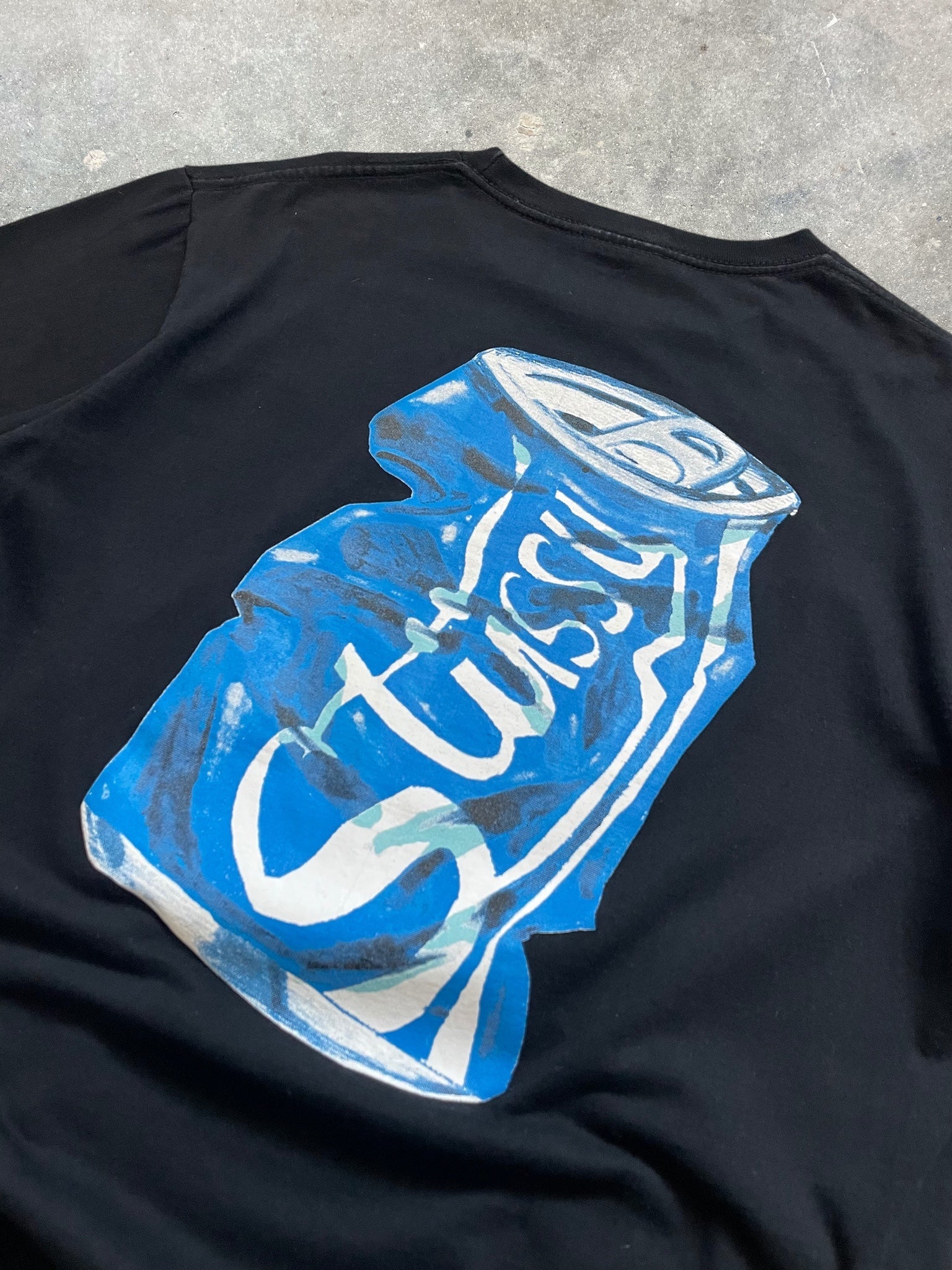 Stussy 'Soda Can' Tee Black M