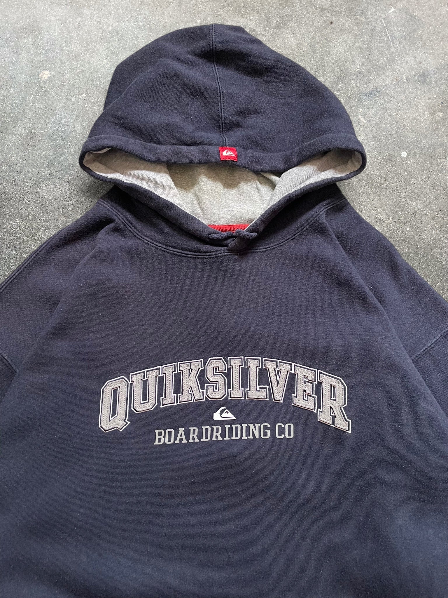 2000's Quiksilver Hoodie Navy (XL)
