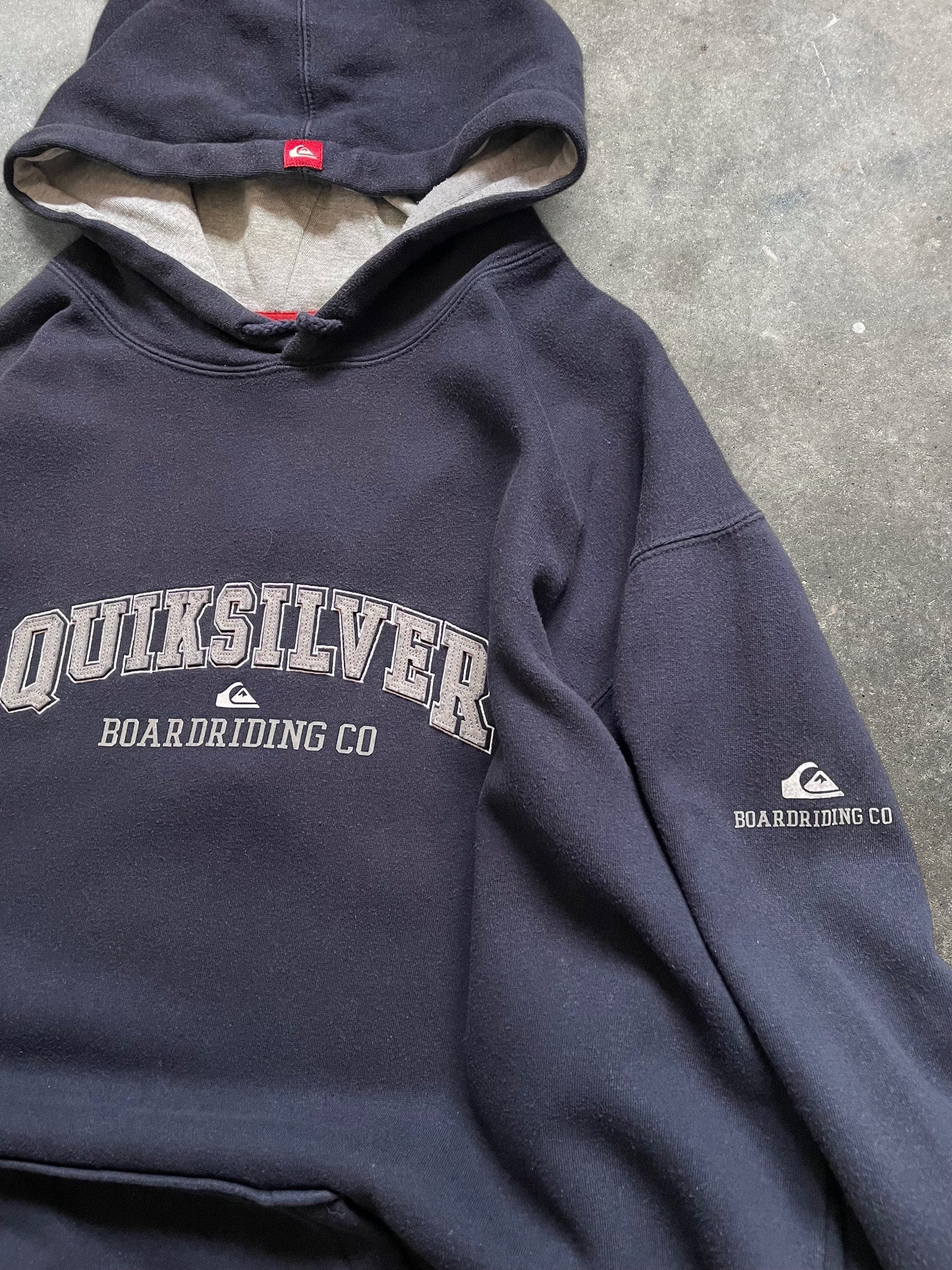 2000's Quiksilver Hoodie Navy (XL)