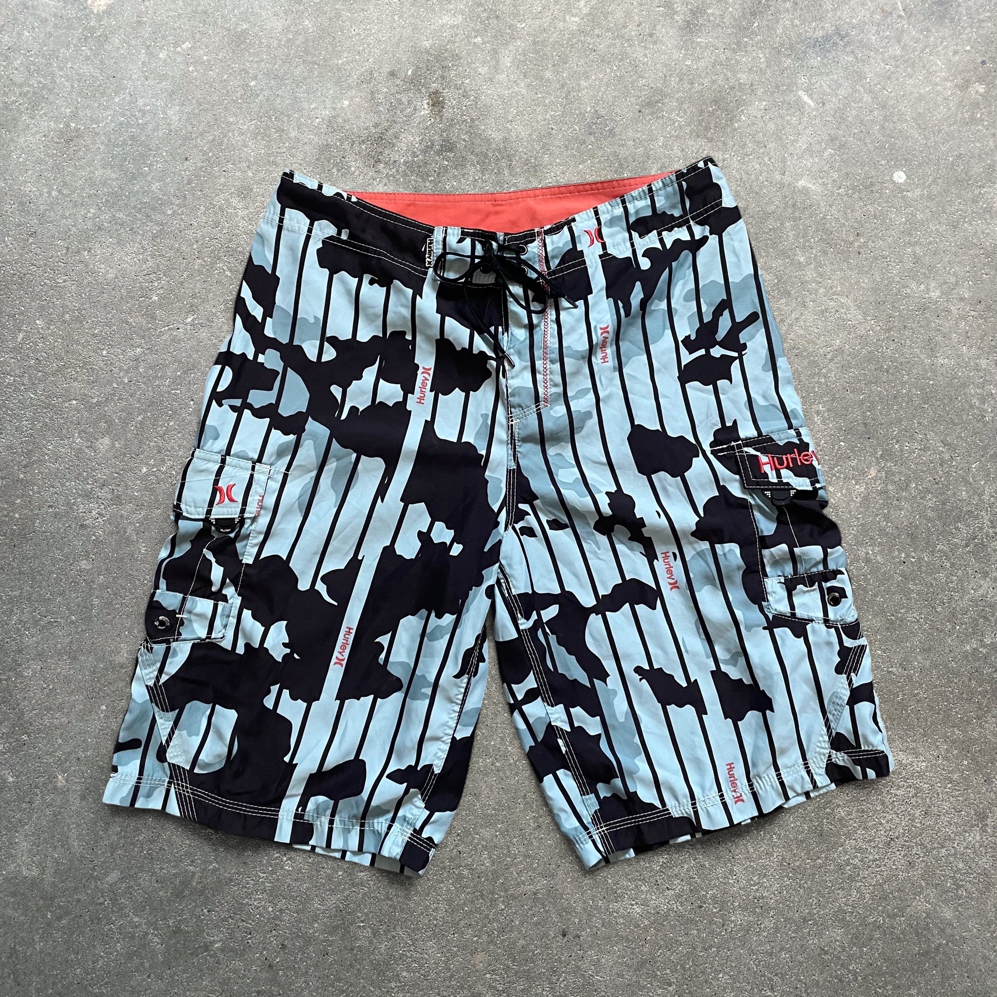 2000's Hurley Camo Boardshorts (M)