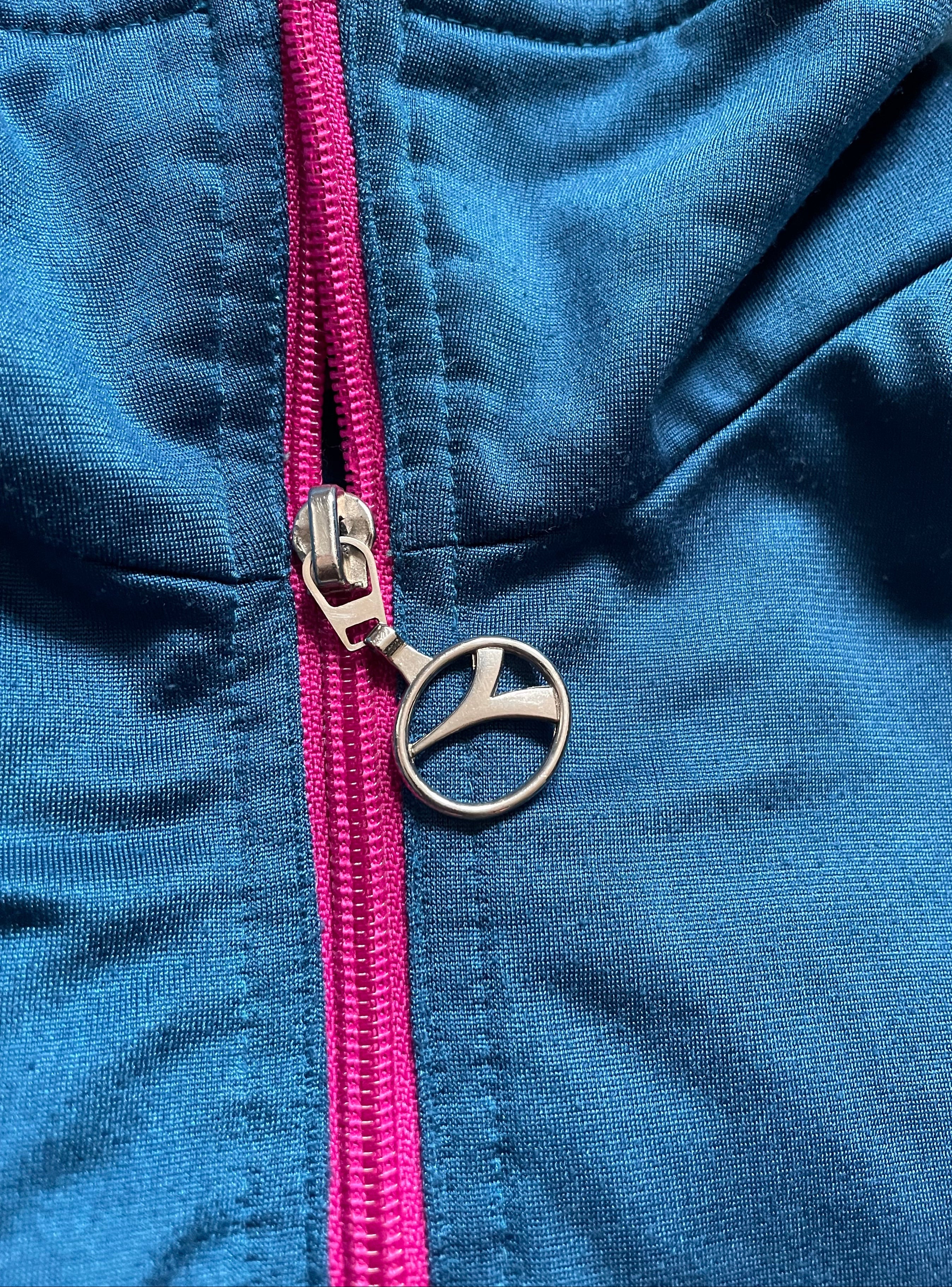 Diadora Full-Zip Sports Jacket Green/Blue (XL)