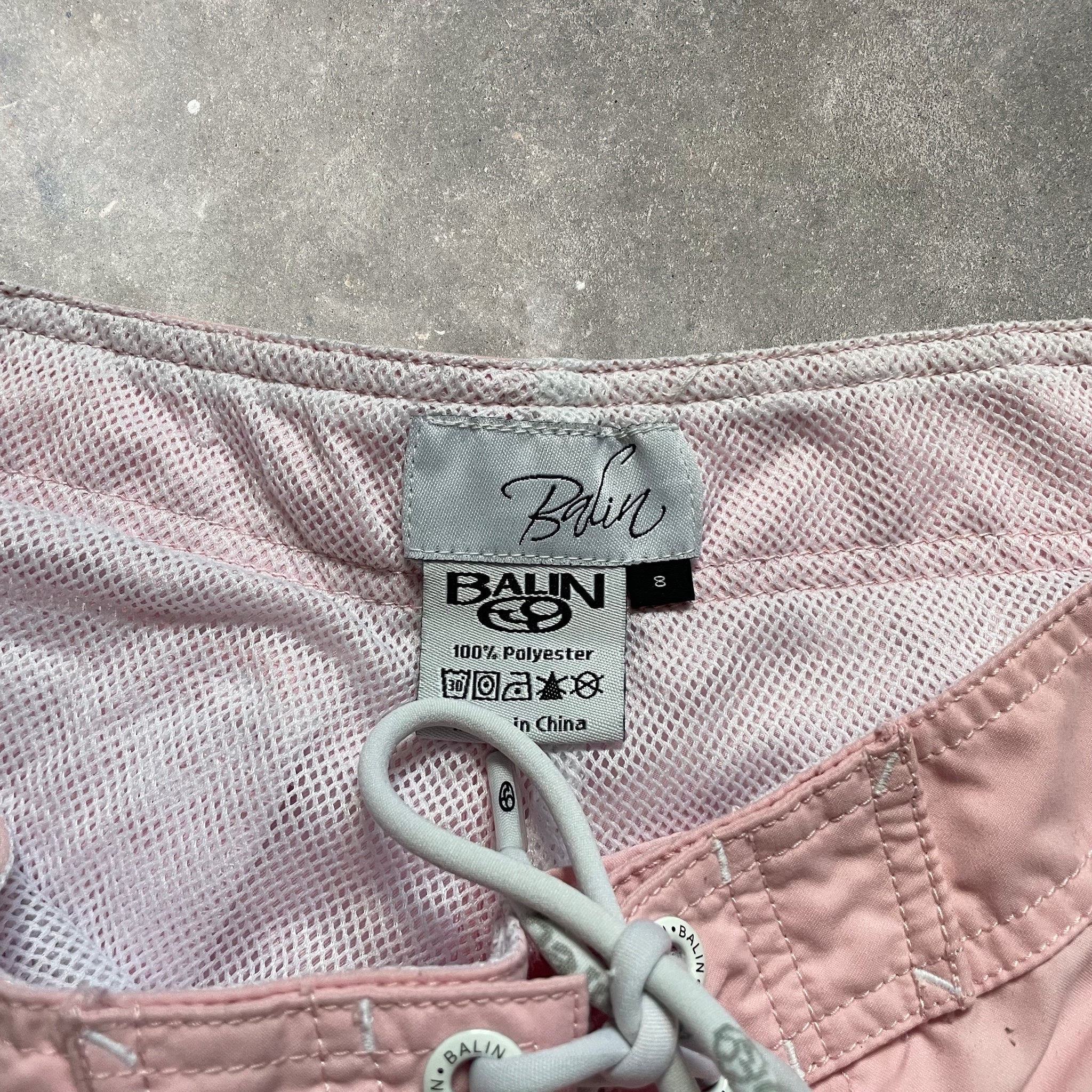 2000's Balin Swim Shorts Pink (8)