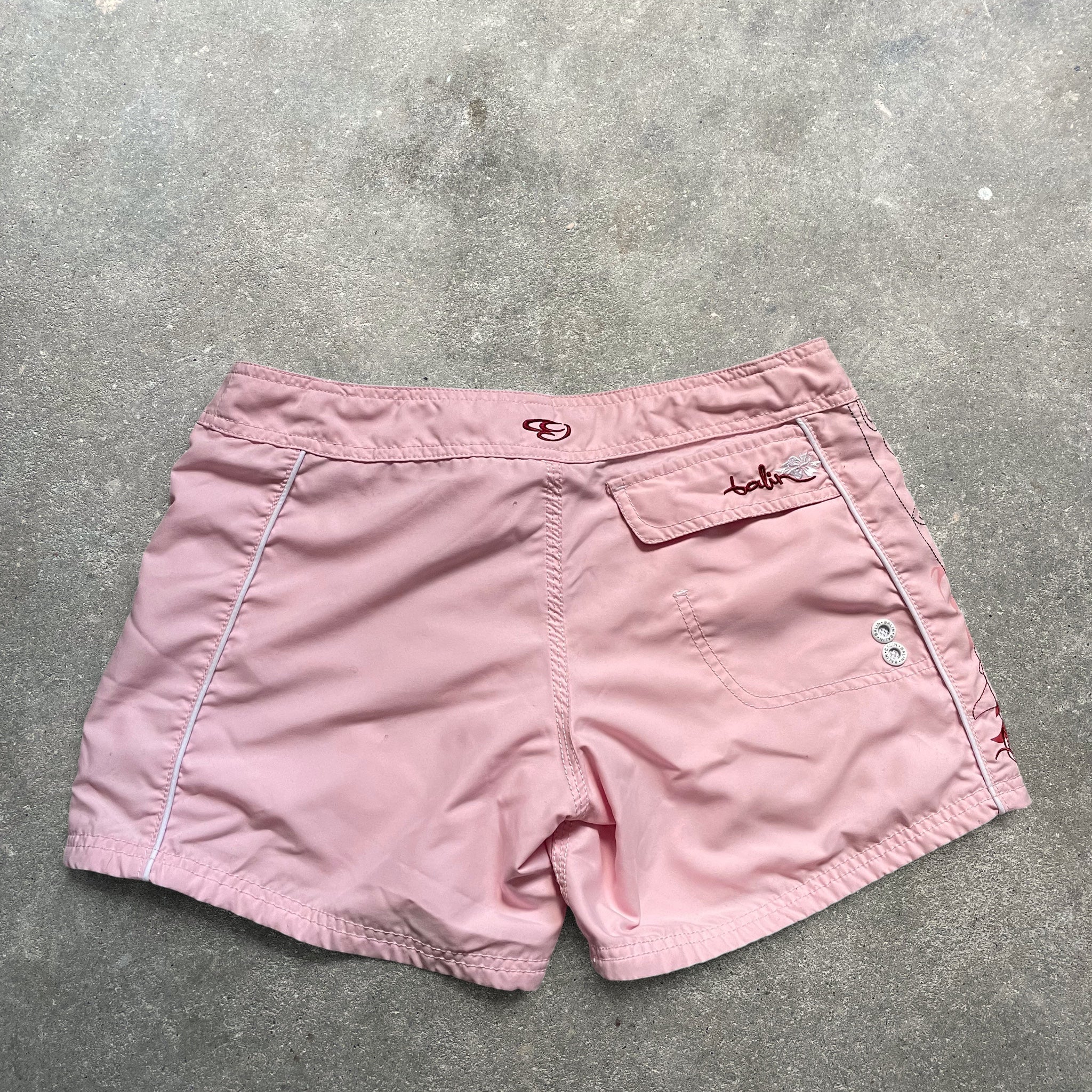 2000's Balin Swim Shorts Pink (8)