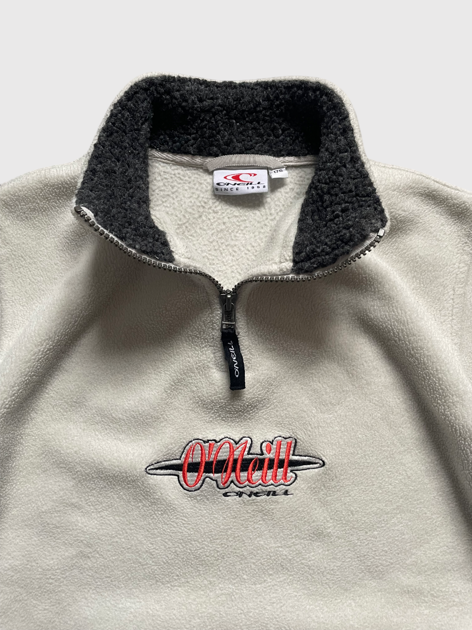 O'Neill Quarter-Zip Fleece Cream (6-8)