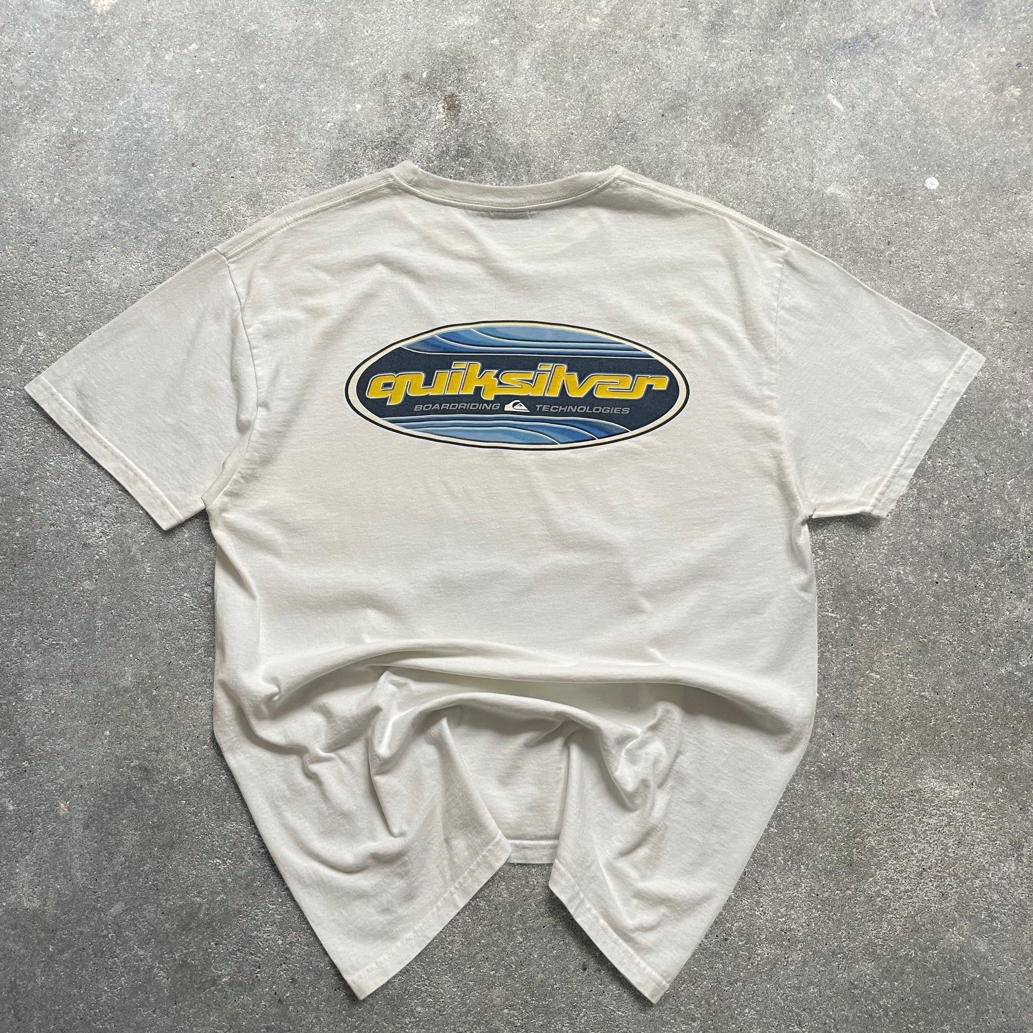 2000's Quiksilver Tee White (L)