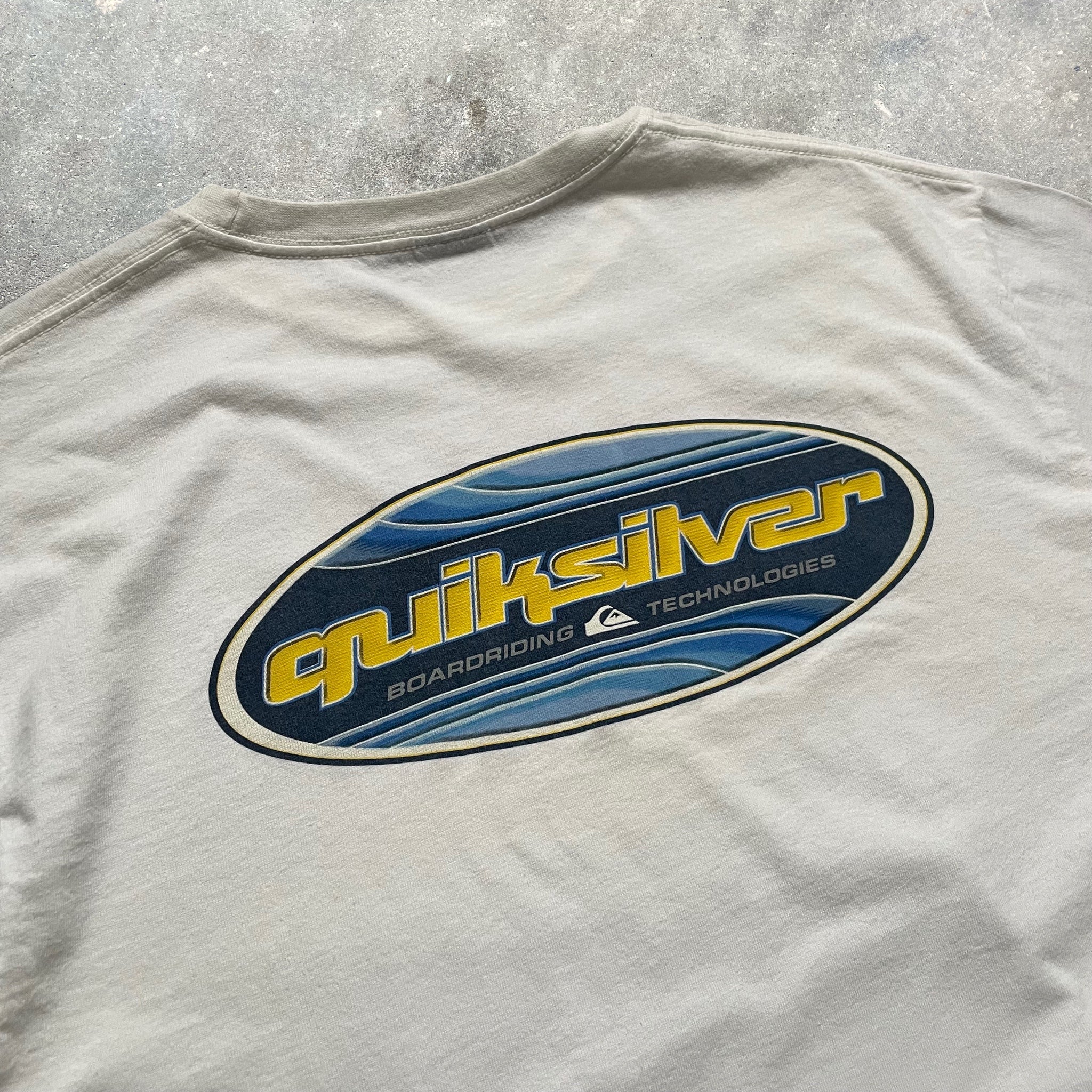 2000's Quiksilver Tee White (L)