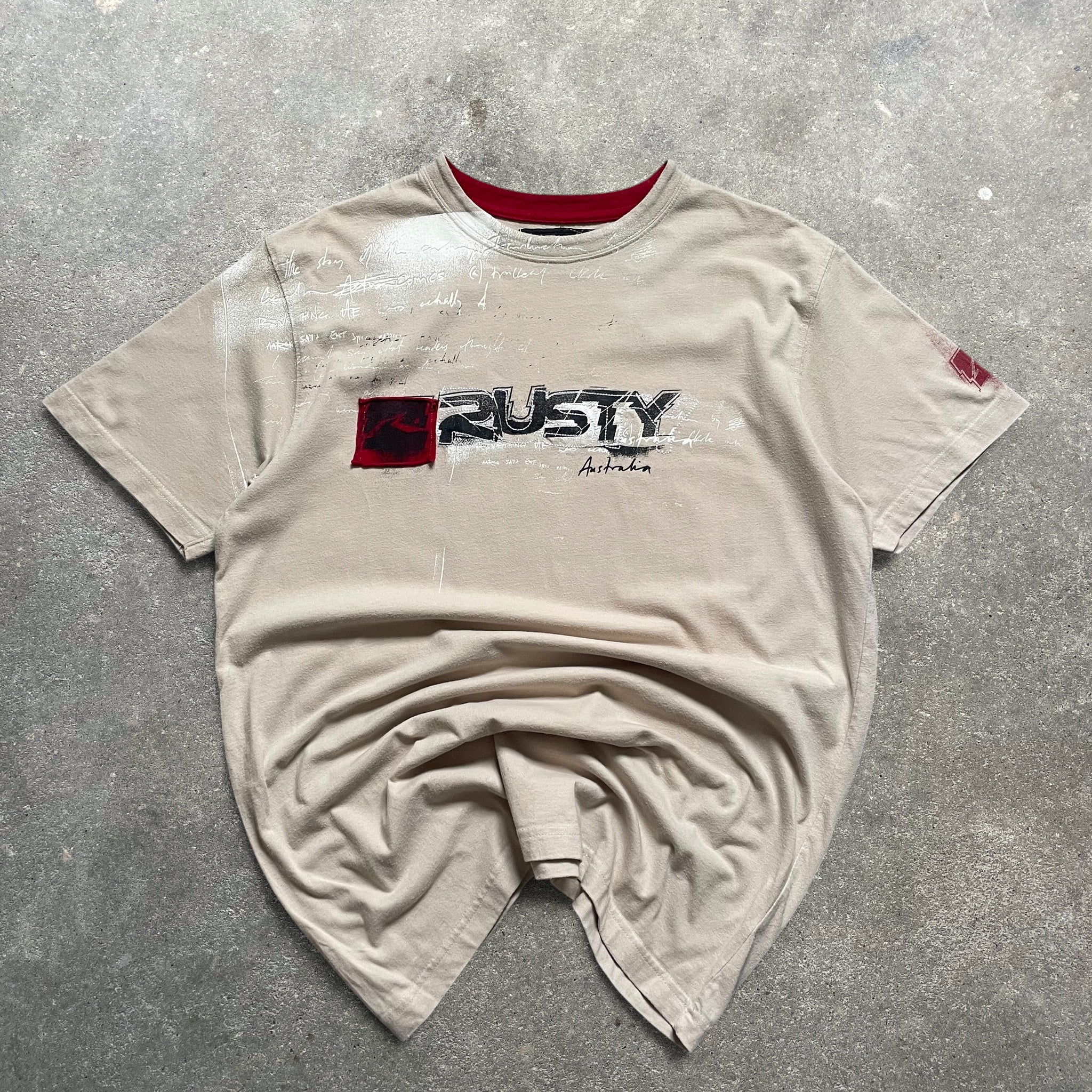2000's Rusty Tee Light Brown (L)