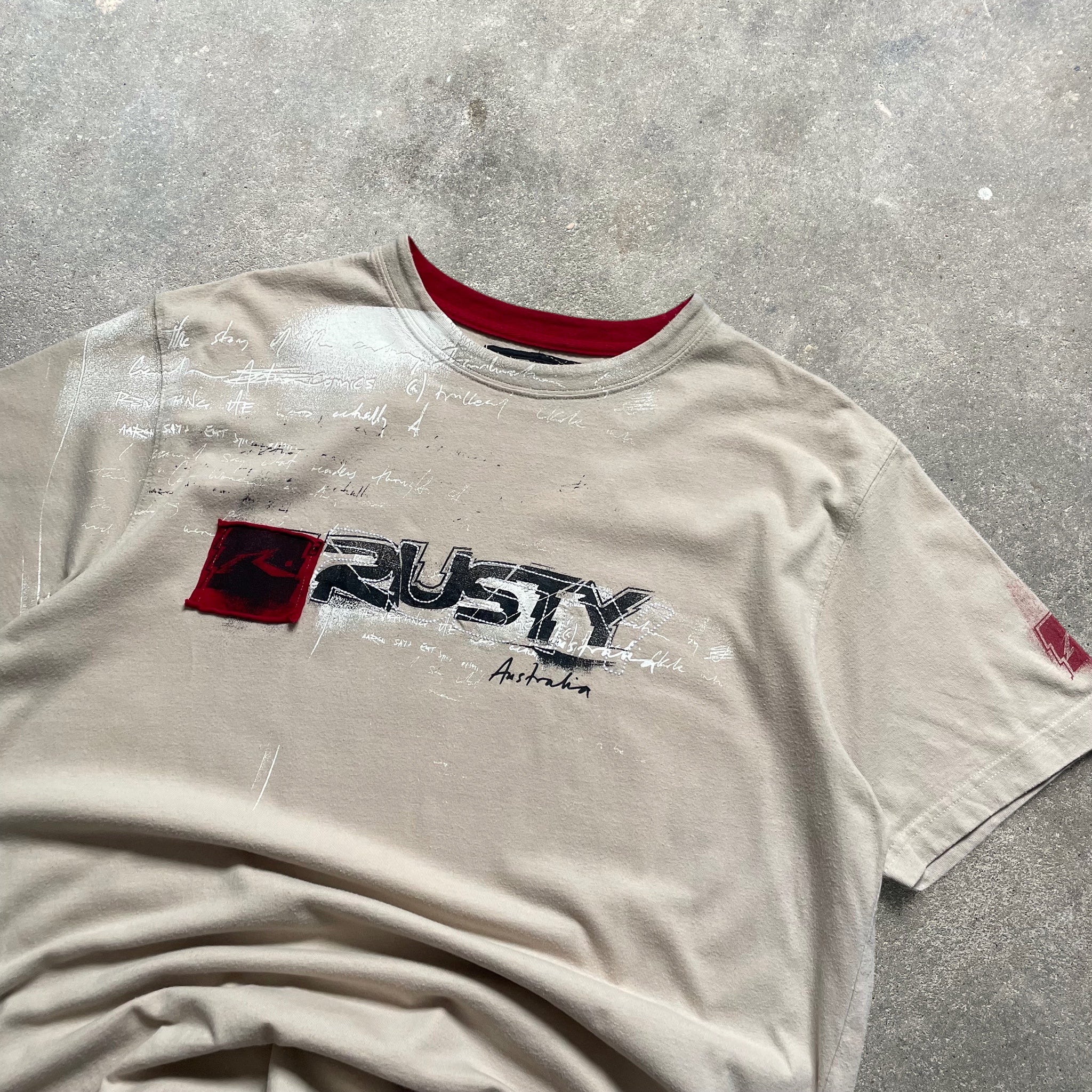 2000's Rusty Tee Light Brown (L)