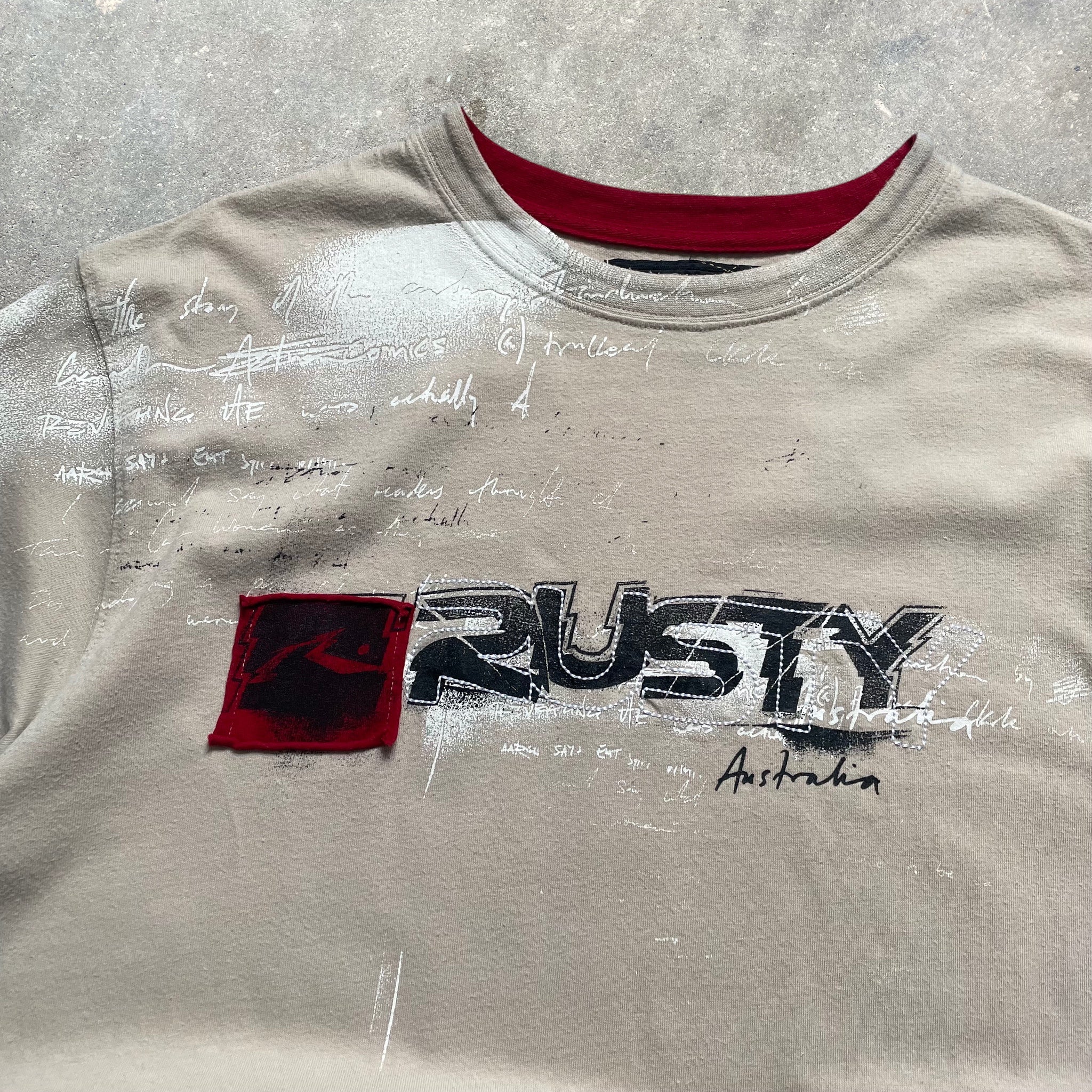 2000's Rusty Tee Light Brown (L)
