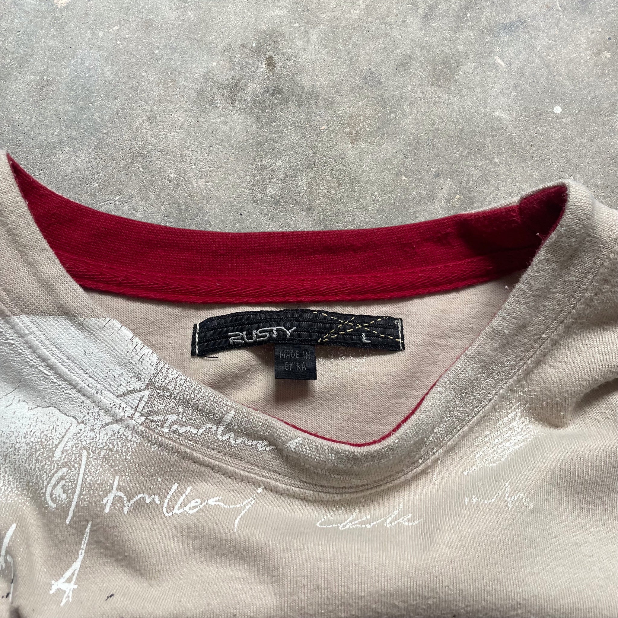 2000's Rusty Tee Light Brown (L)
