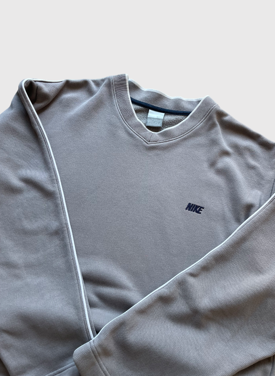 2000's Nike Sweatshirt Brown (L)