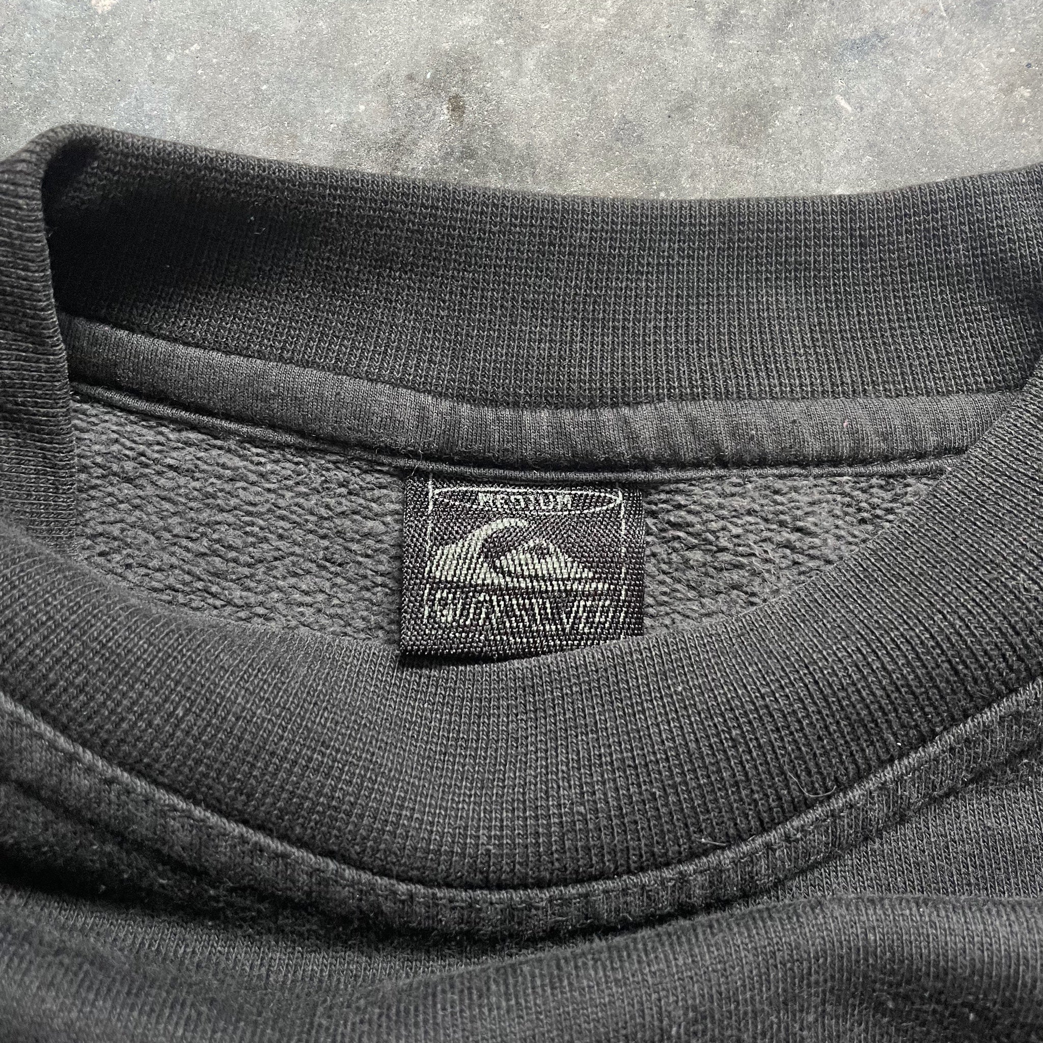 2000's Quiksilver Sweatshirt Black (M)
