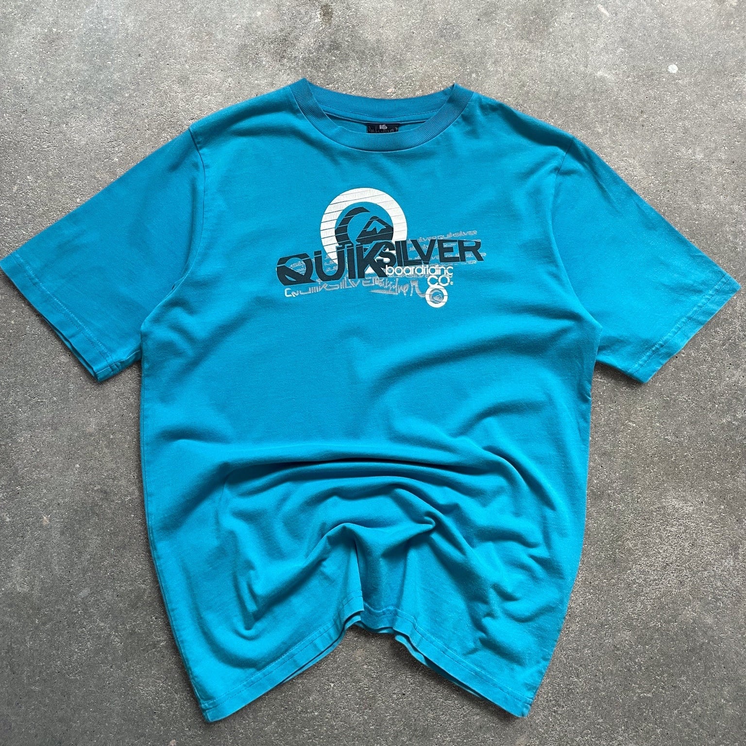 2000's Quiksilver Tee Blue (S)