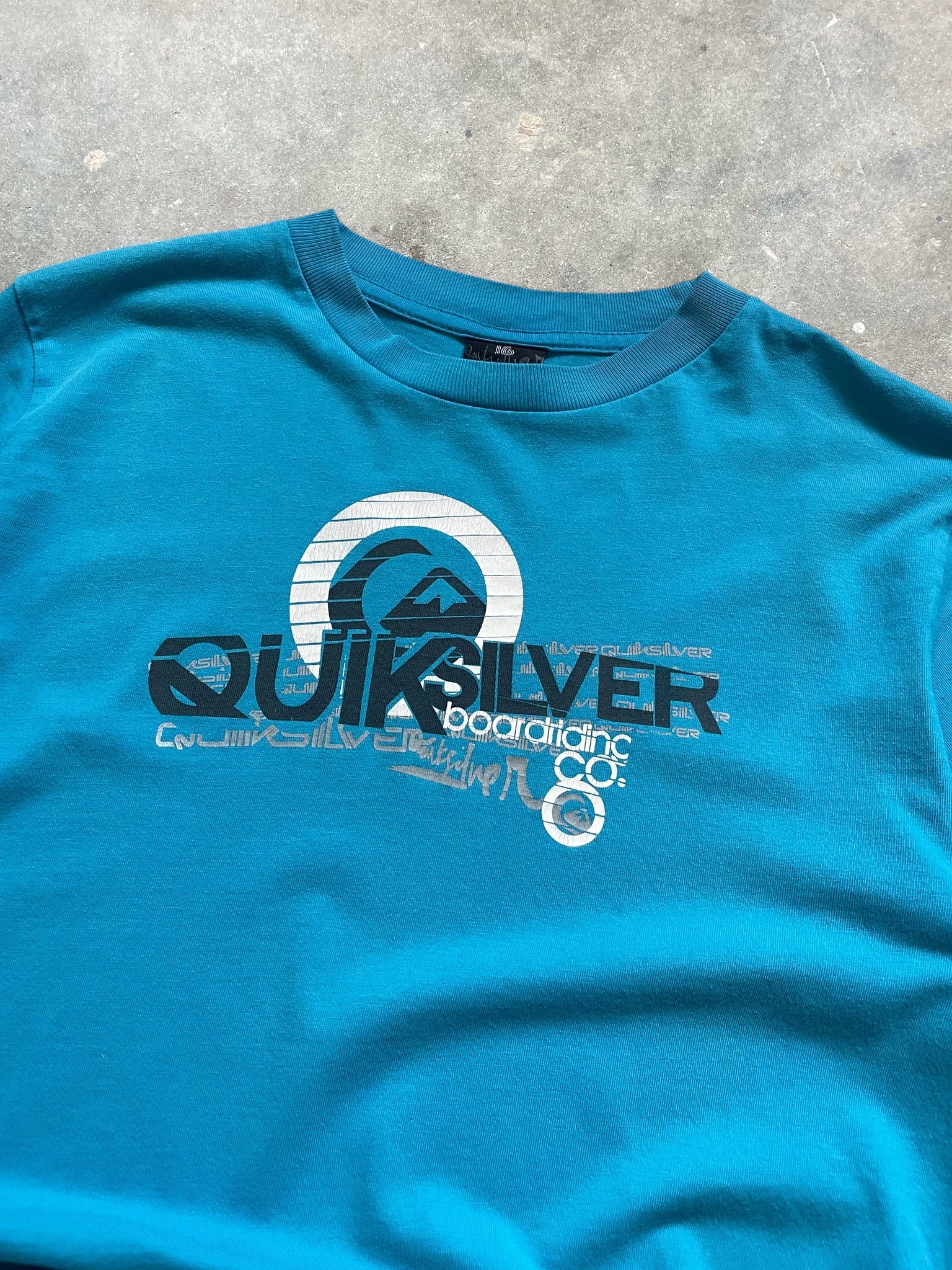 2000's Quiksilver Tee Blue (S)