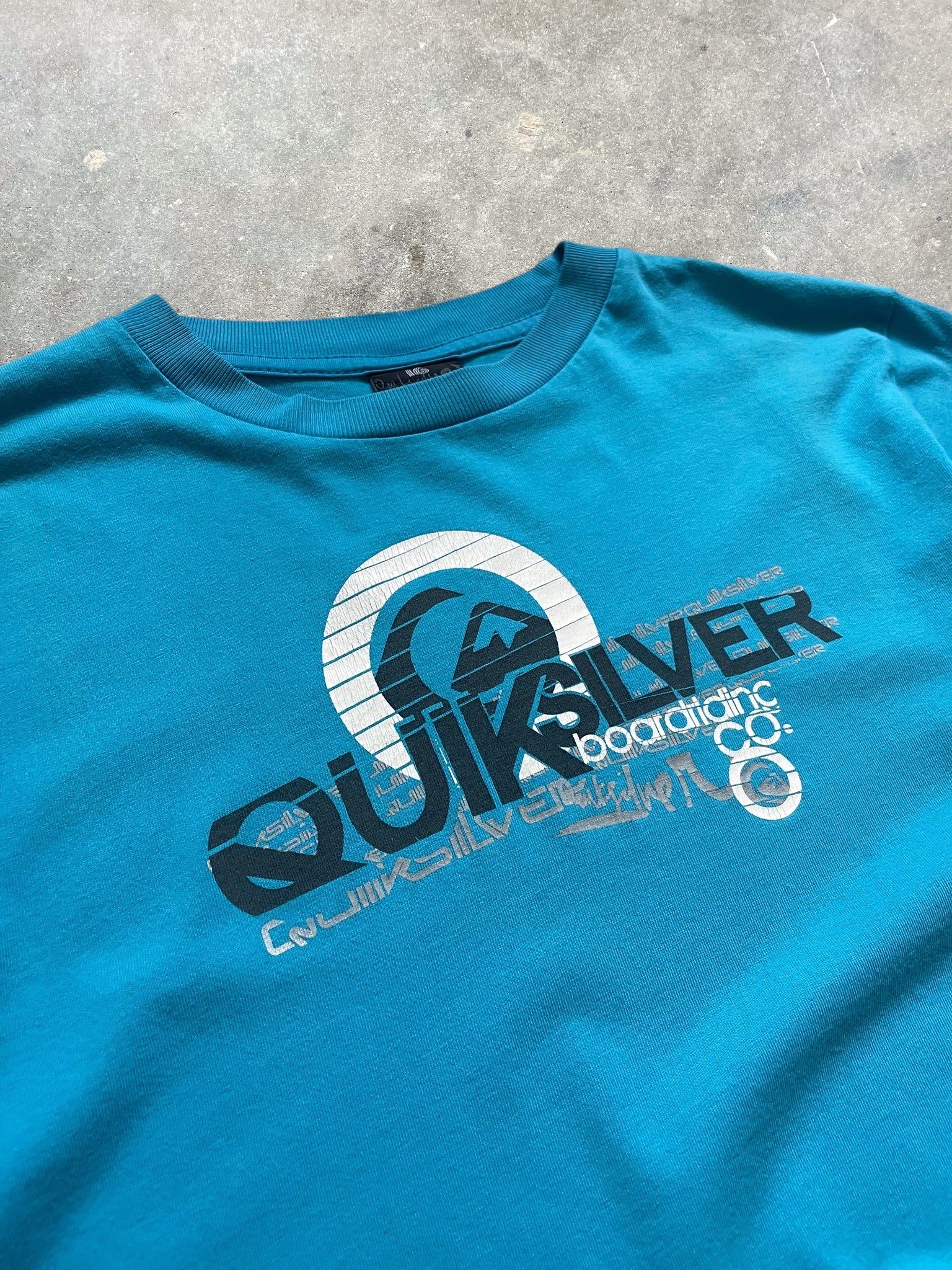 2000's Quiksilver Tee Blue (S)