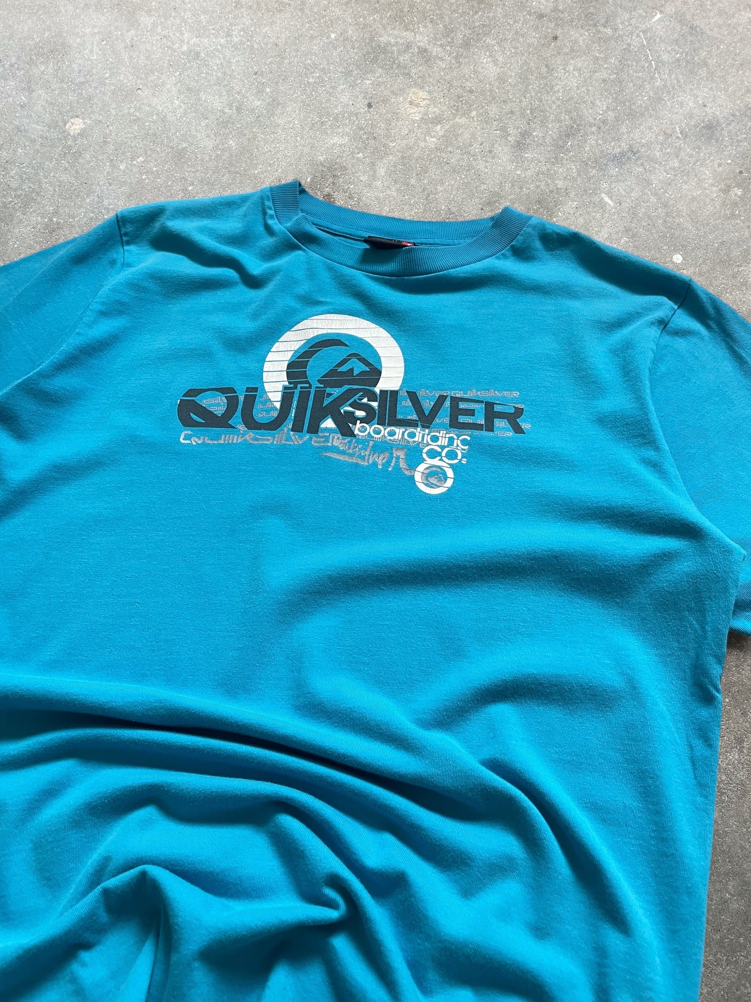 2000's Quiksilver Tee Blue (S)