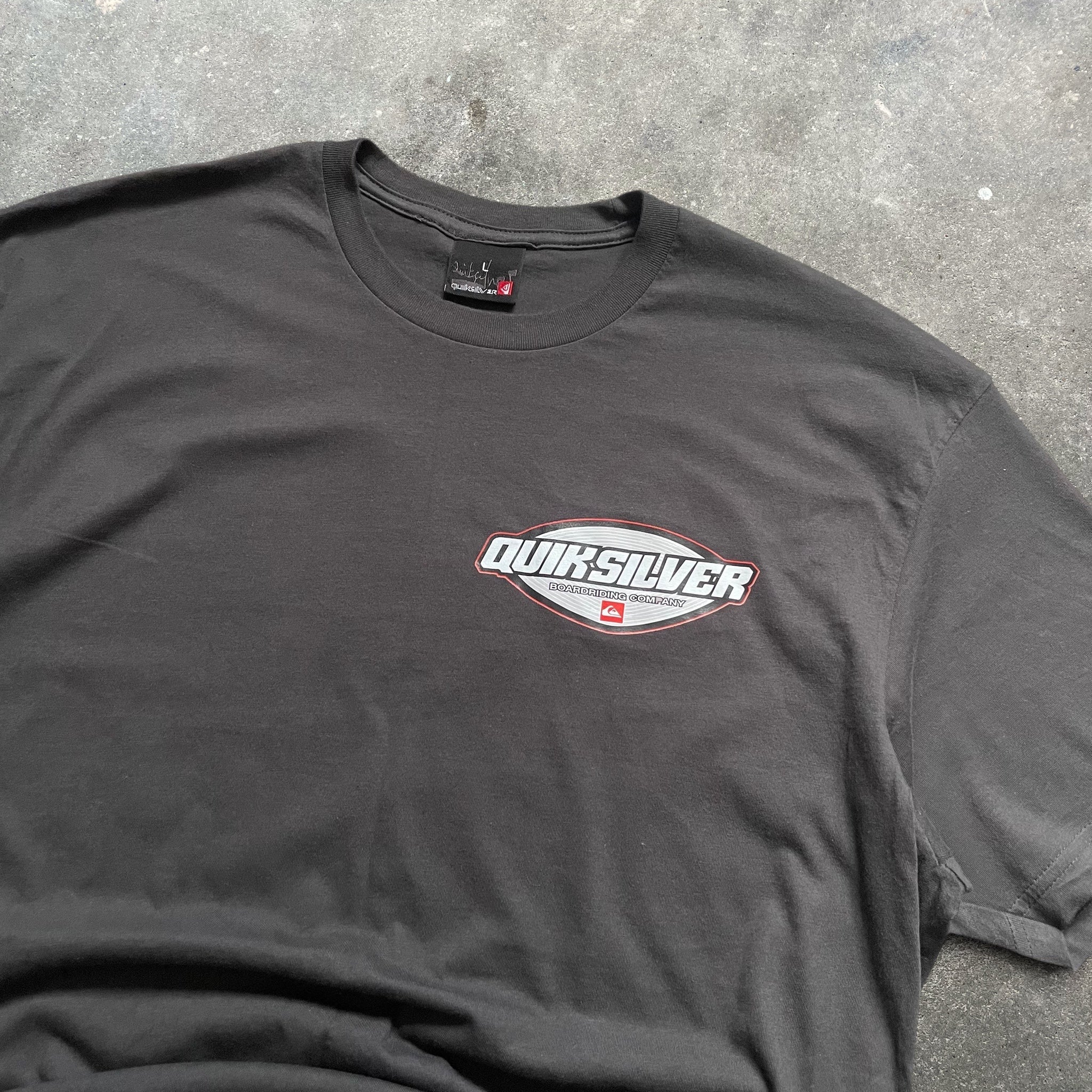 2000's Quiksilver Tee Black (L)
