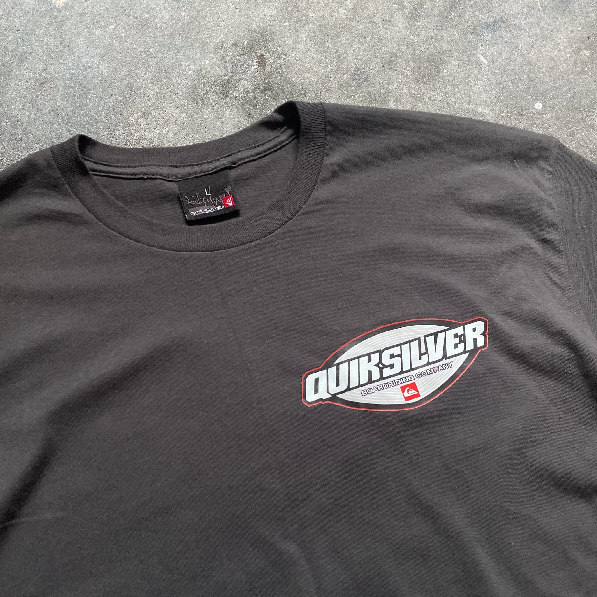 2000's Quiksilver Tee Black (L)