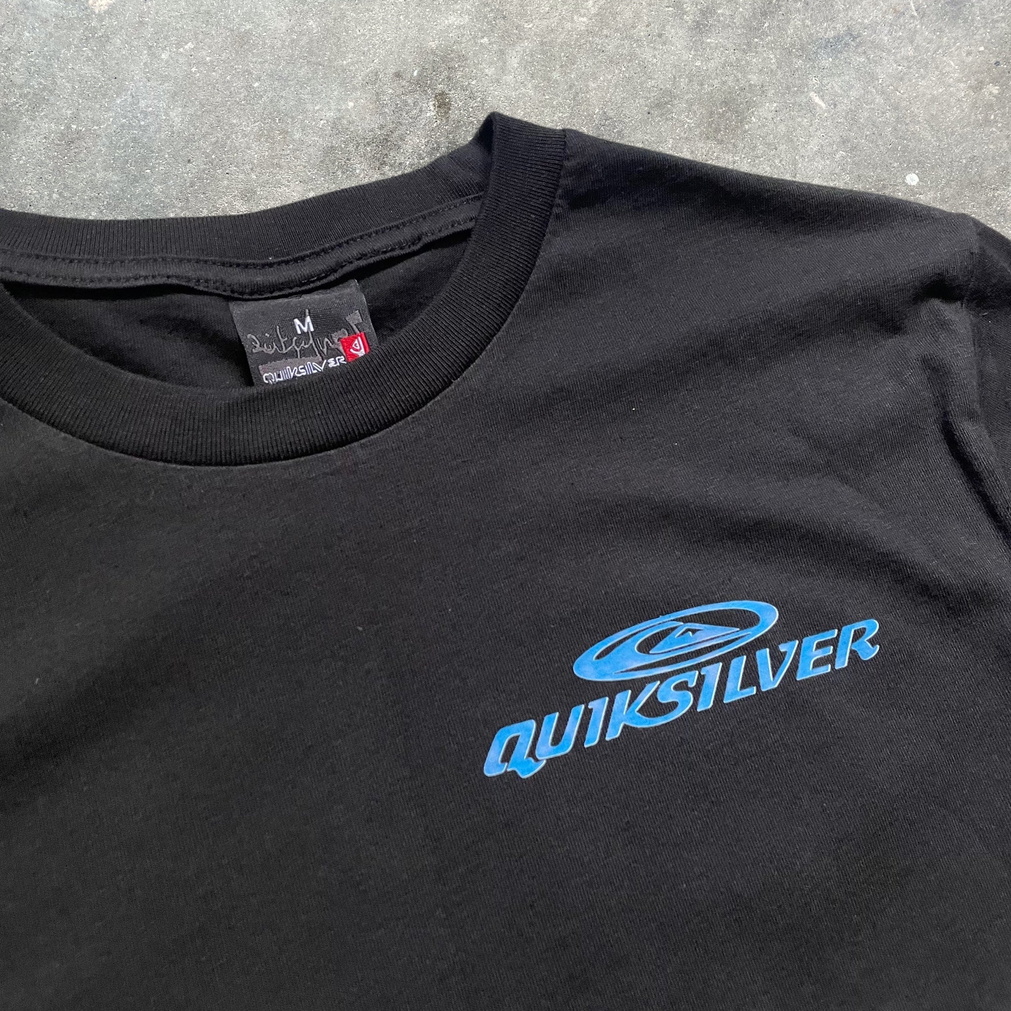 2000's Quiksilver Tee Black (M)