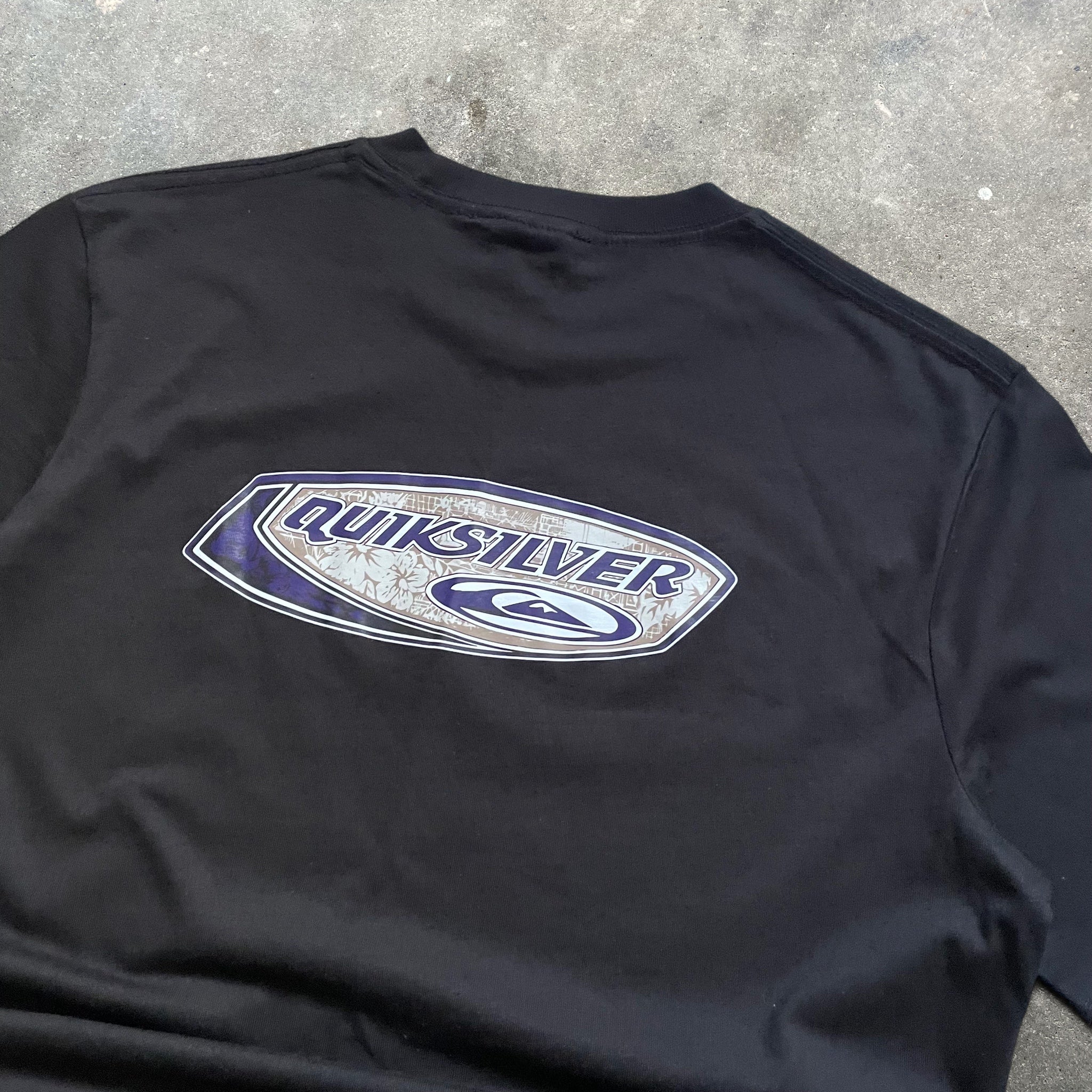 2000's Quiksilver Tee Black (M)