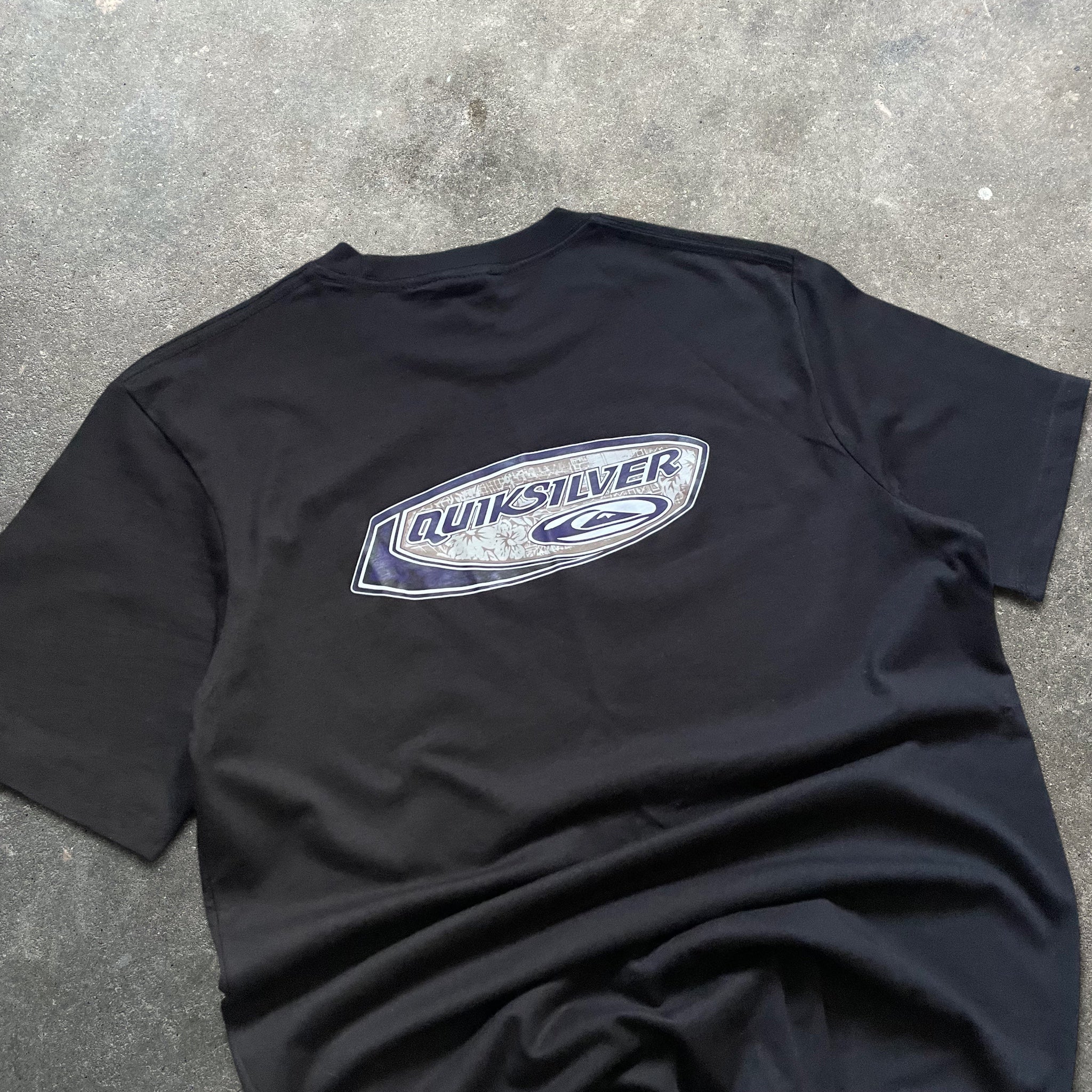 2000's Quiksilver Tee Black (M)
