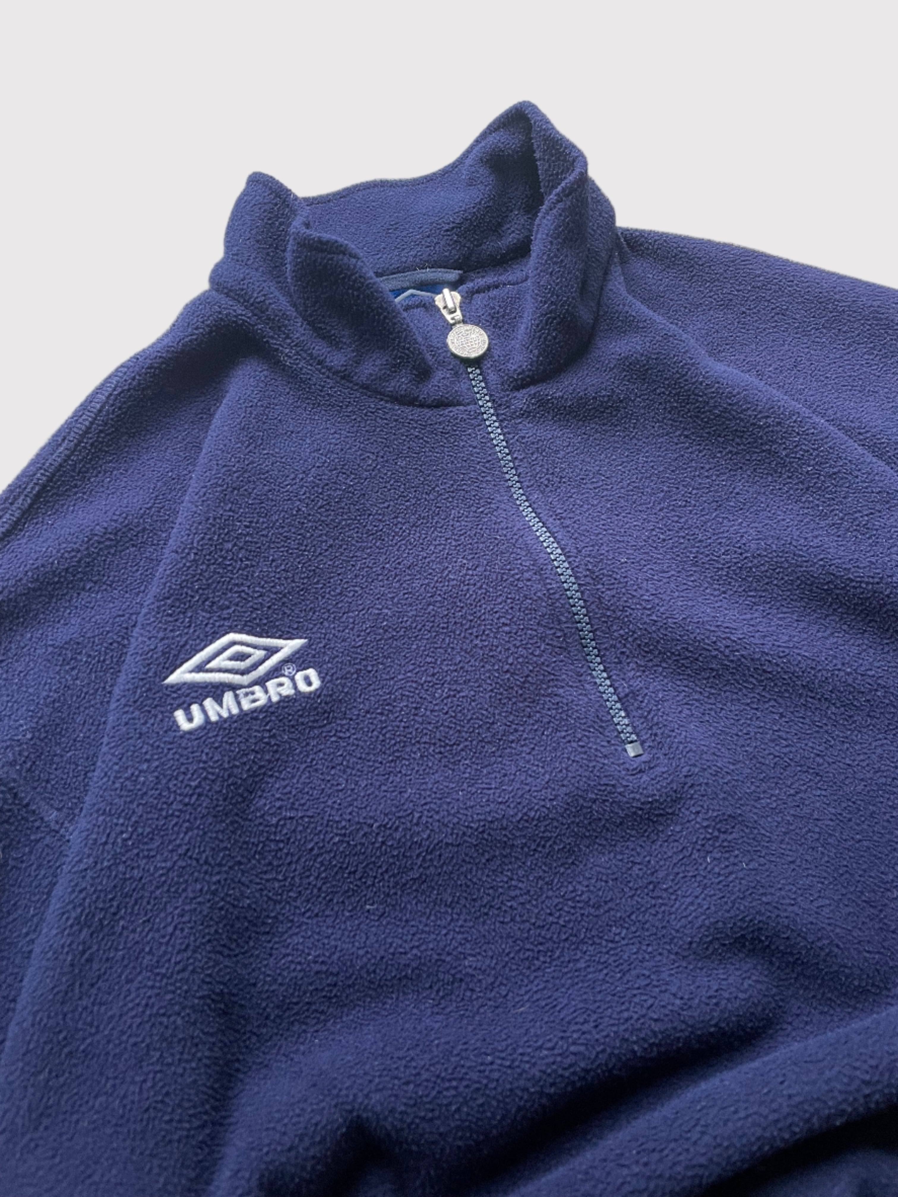 Umbro 1/4 Zip Fleece 90's Navy (S)