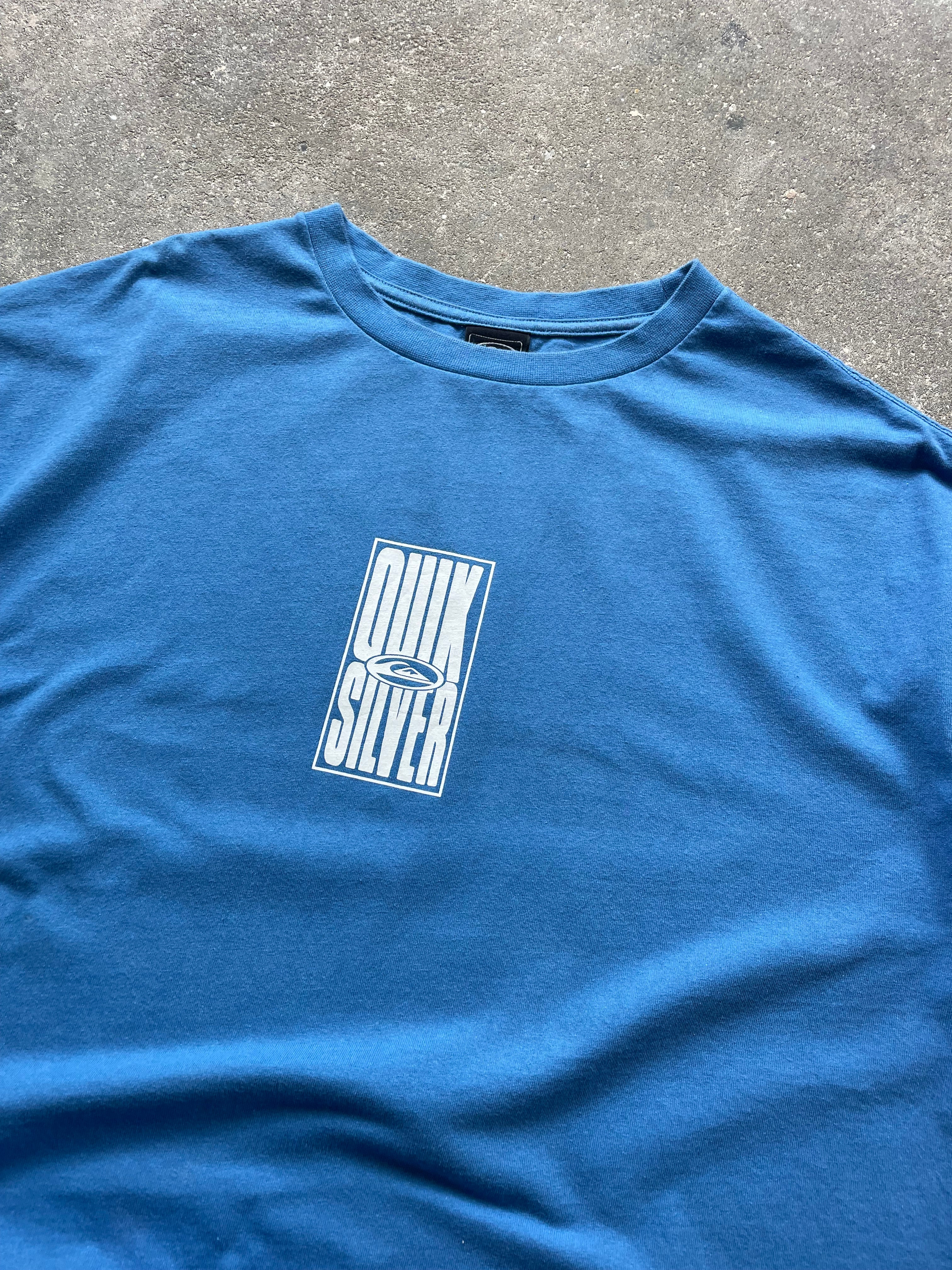 2000's Quiksilver Tee Blue (XL)