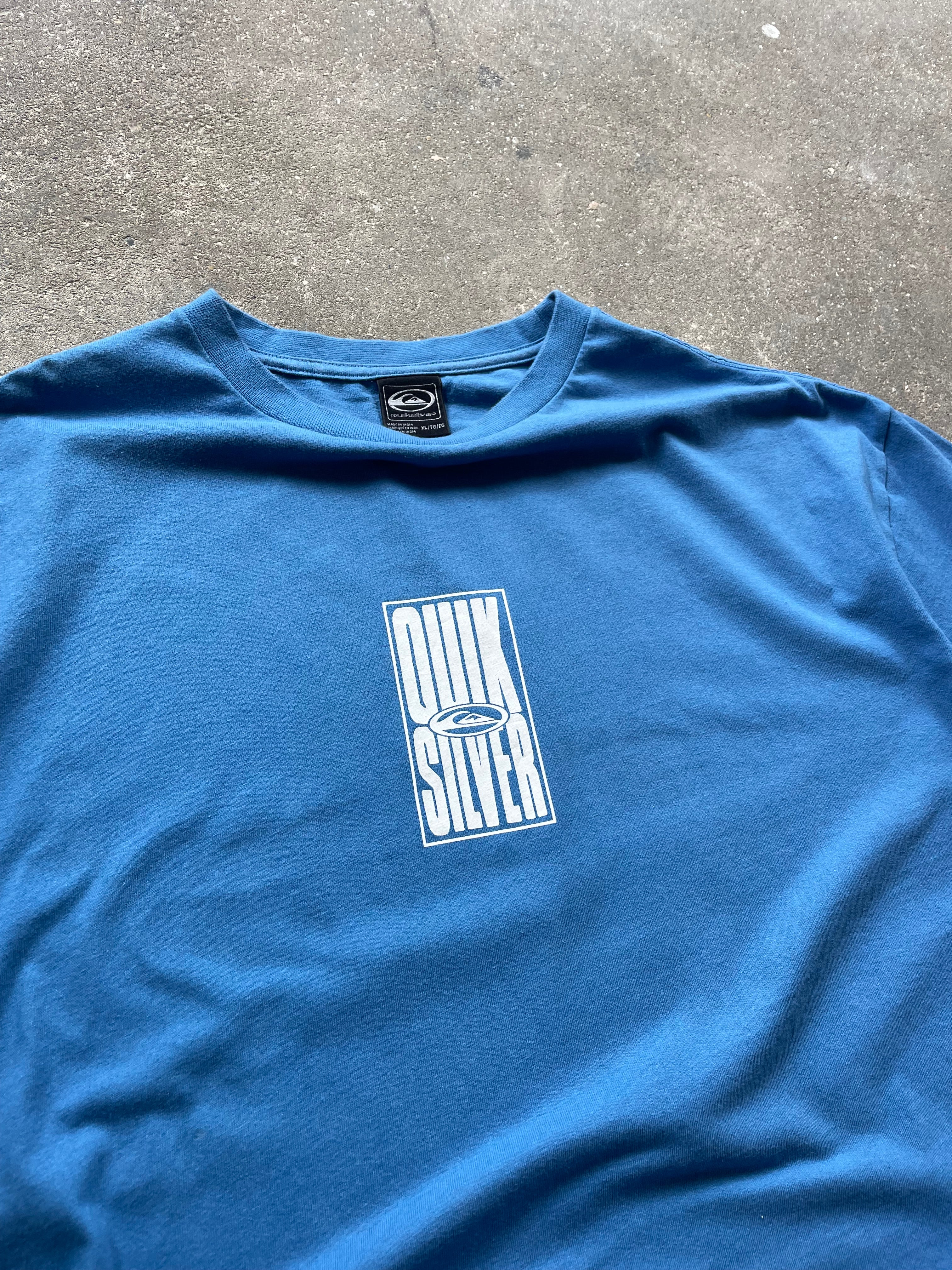 2000's Quiksilver Tee Blue (XL)