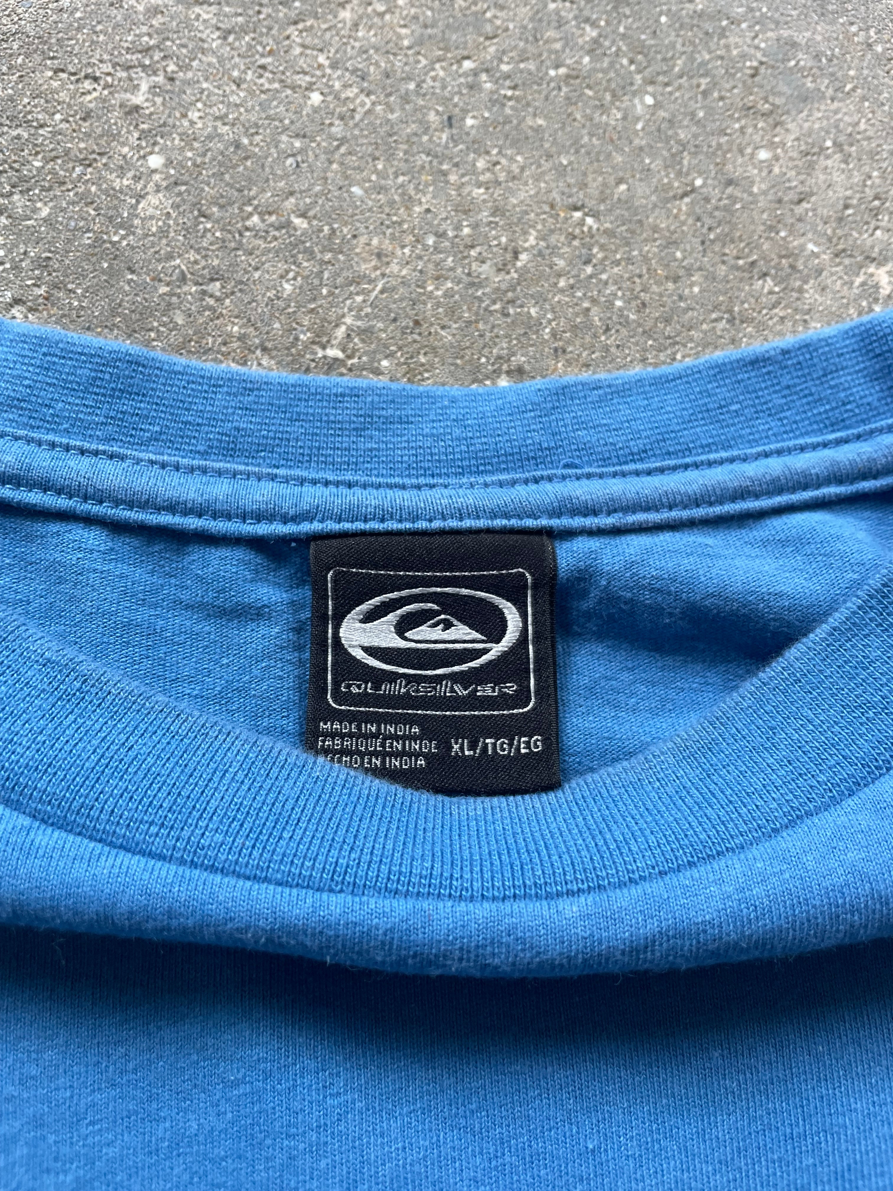 2000's Quiksilver Tee Blue (XL)