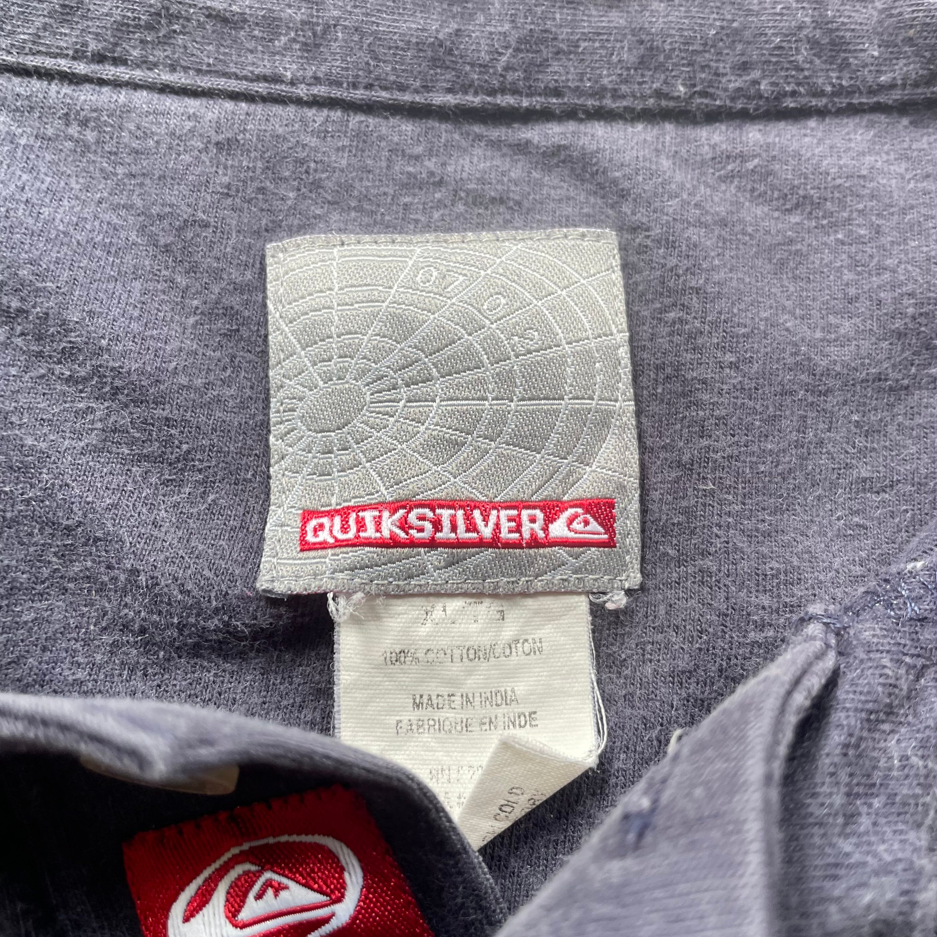 2000's Quiksilver Polo Navy (XL)
