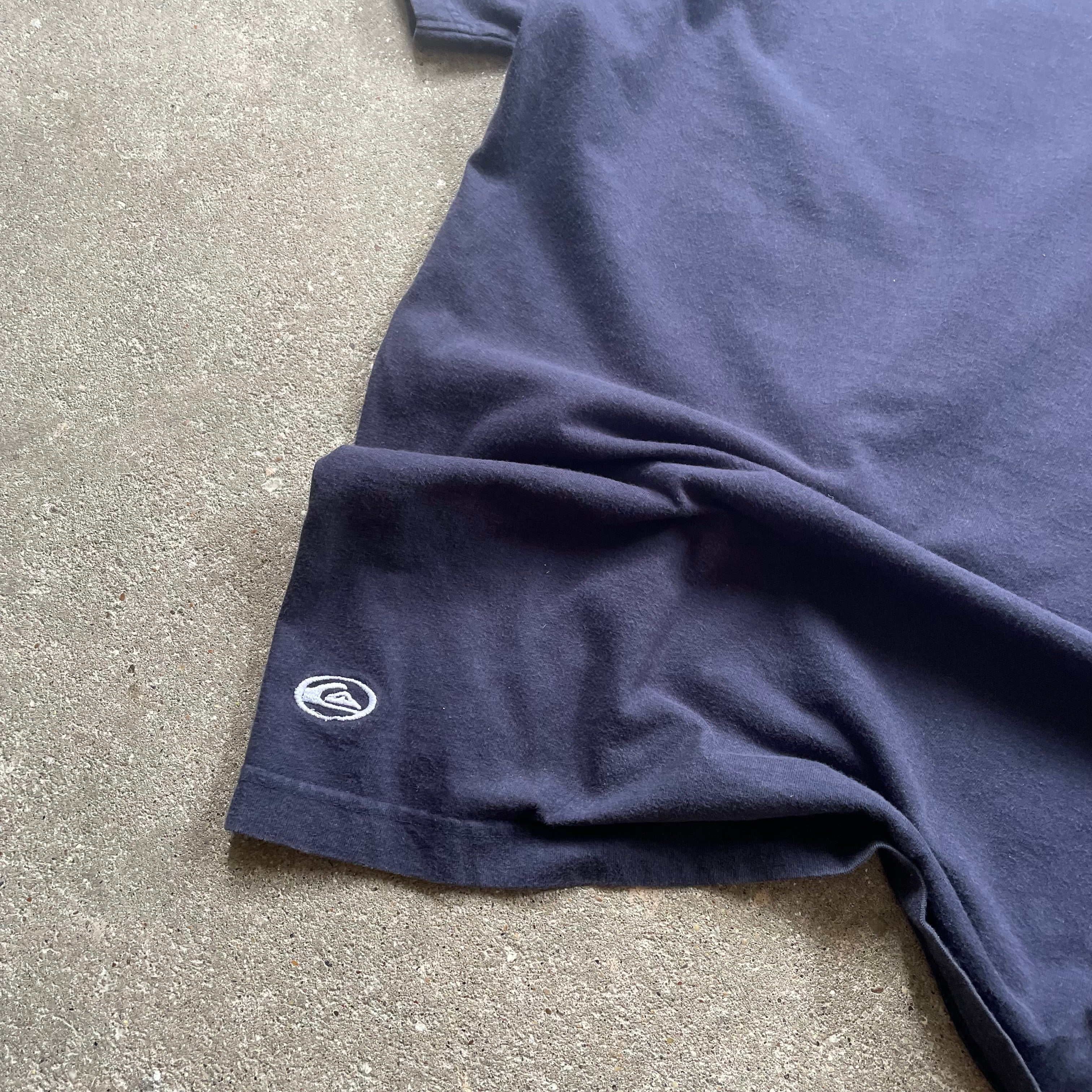 2000's Quiksilver Polo Navy (XL)