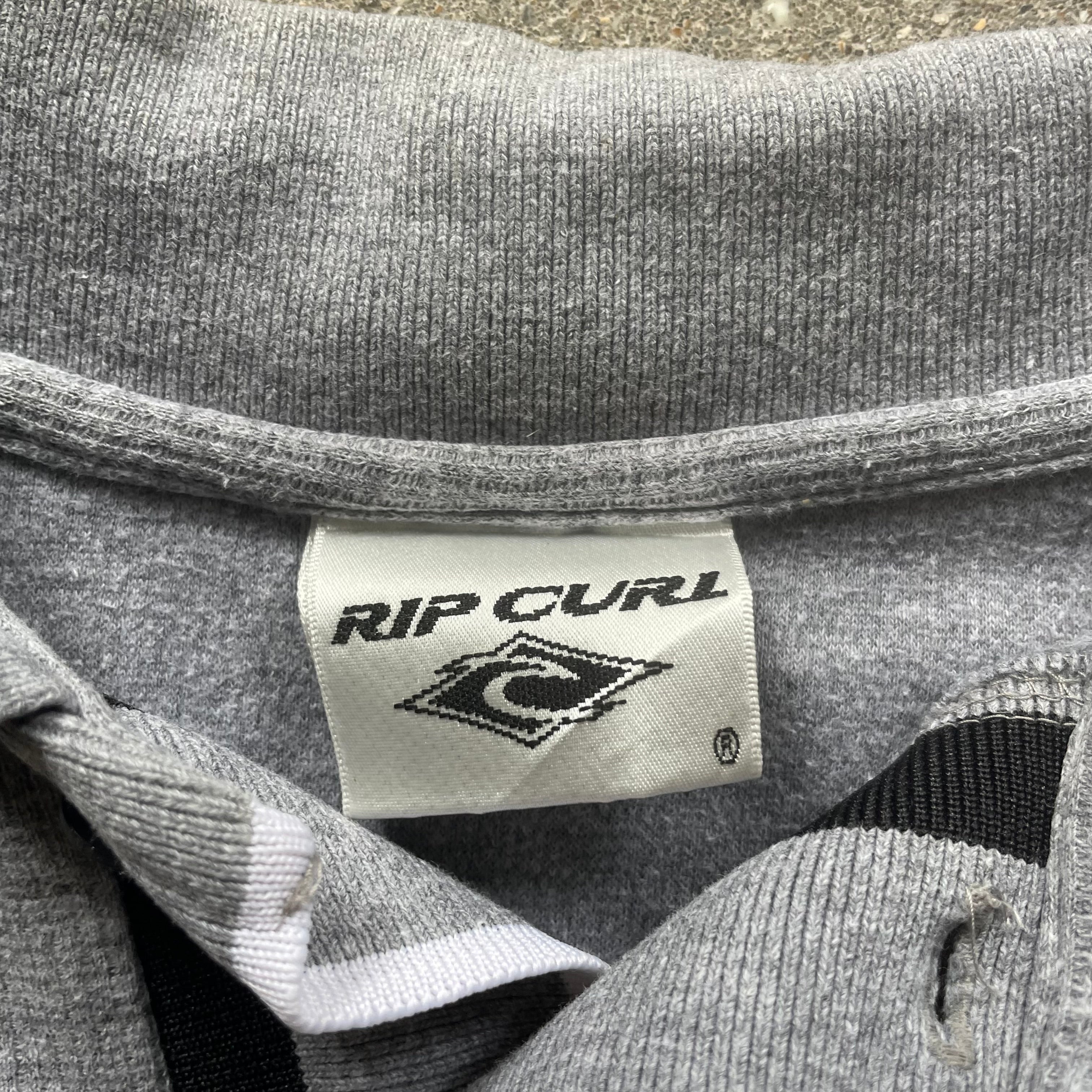 2000's Rip Curl Polo Grey (M)