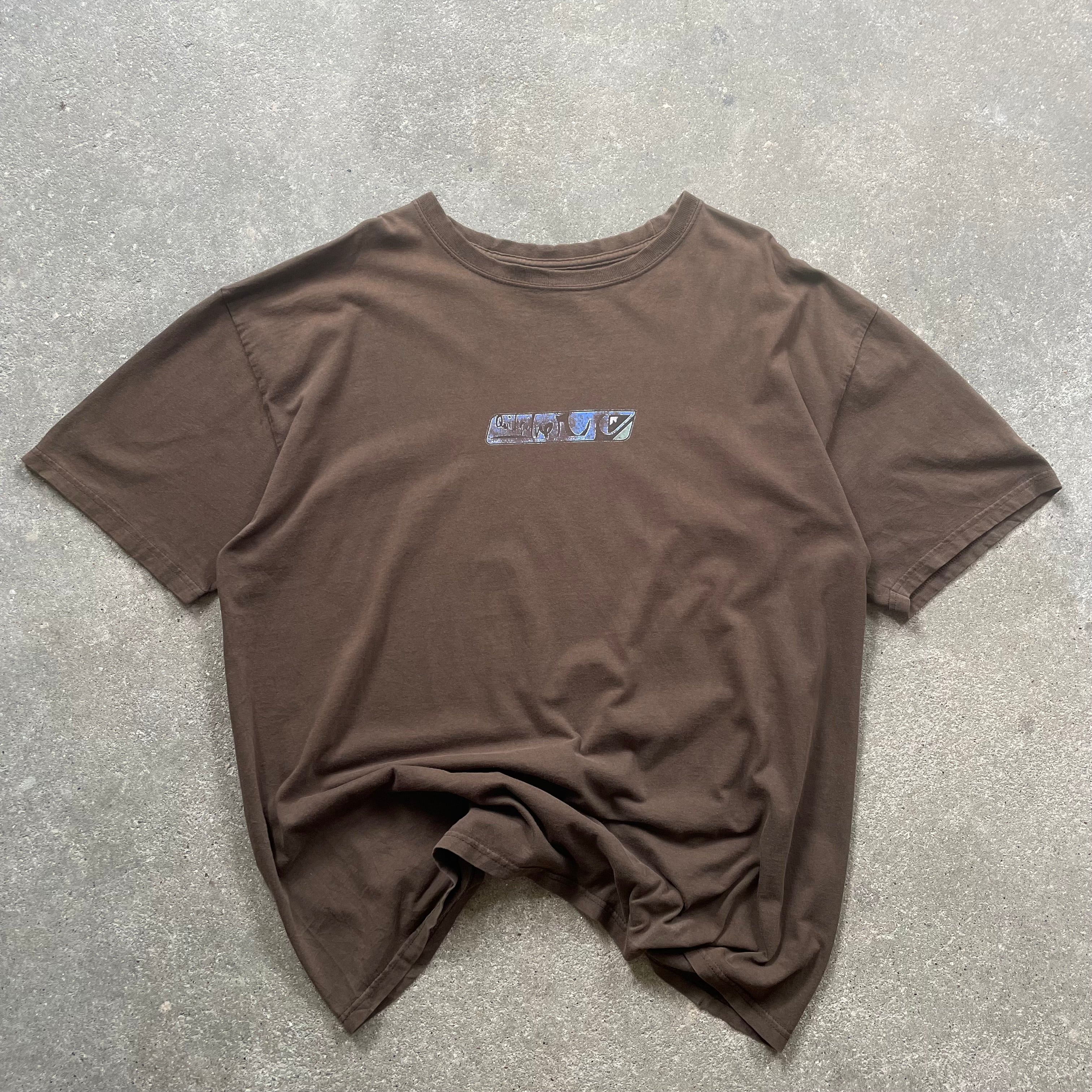 2000's Quiksilver Tee Brown (XL)