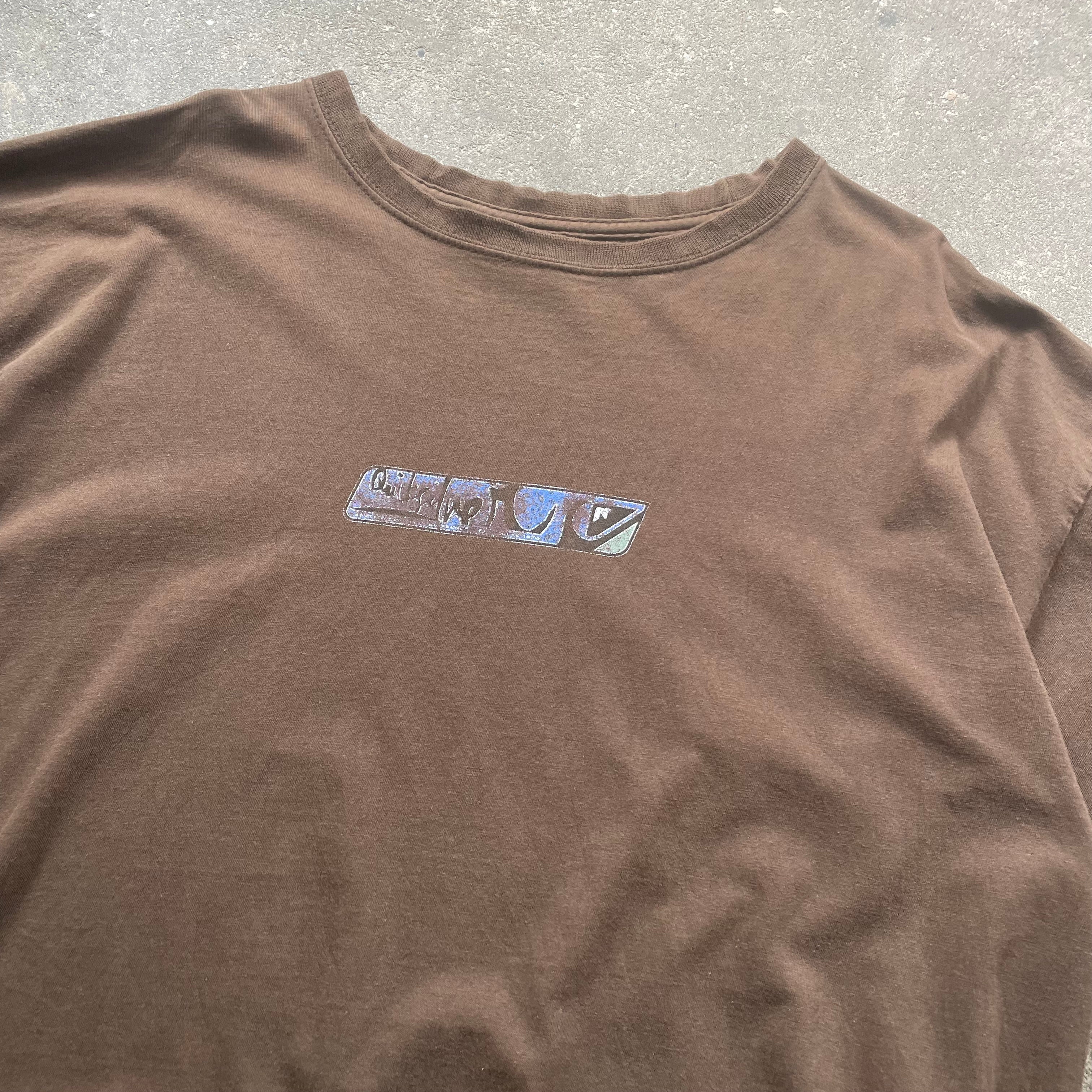 2000's Quiksilver Tee Brown (XL)