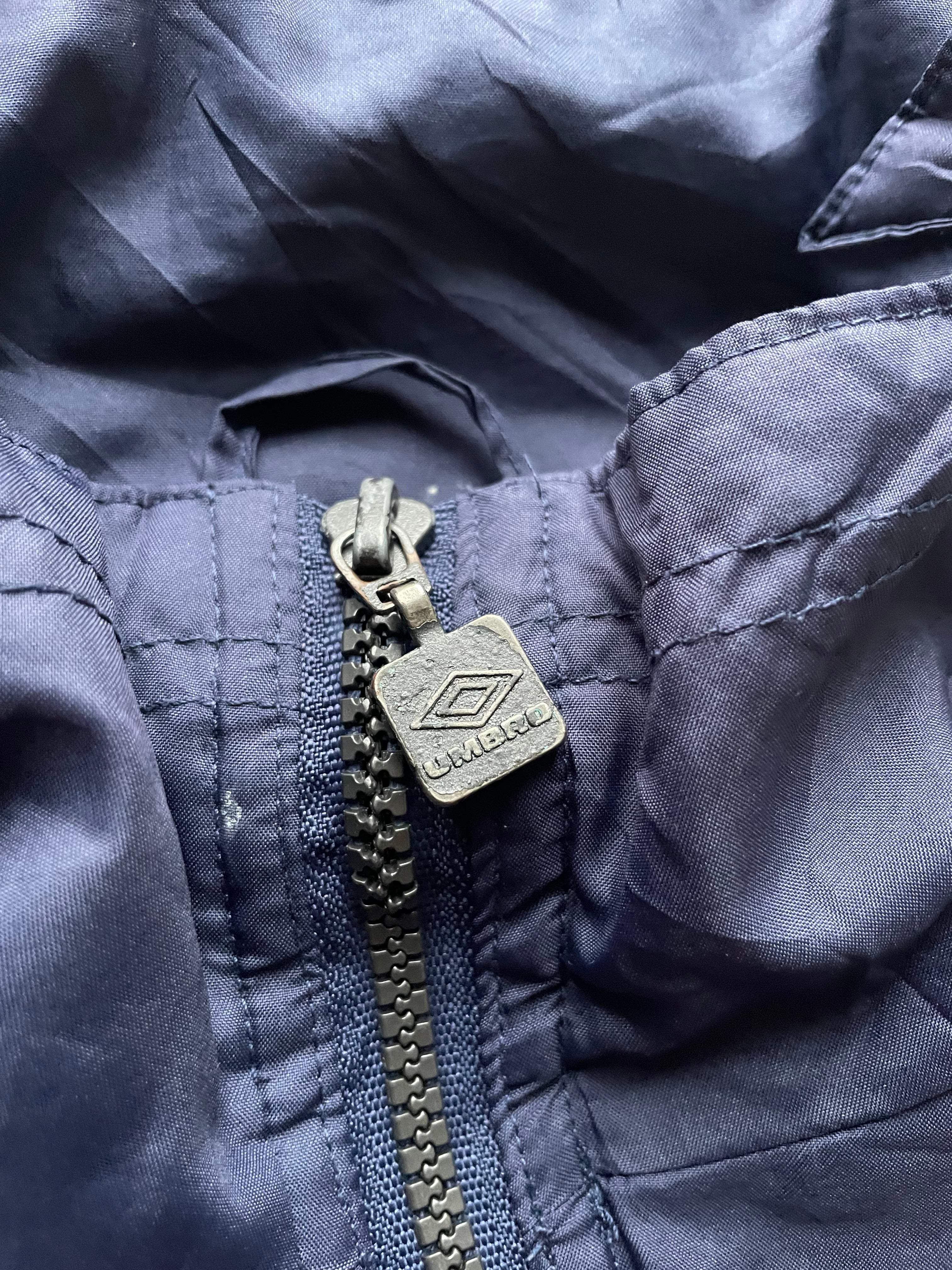 Umbro Full-Zip Windbreaker 90's Navy/Red (L)