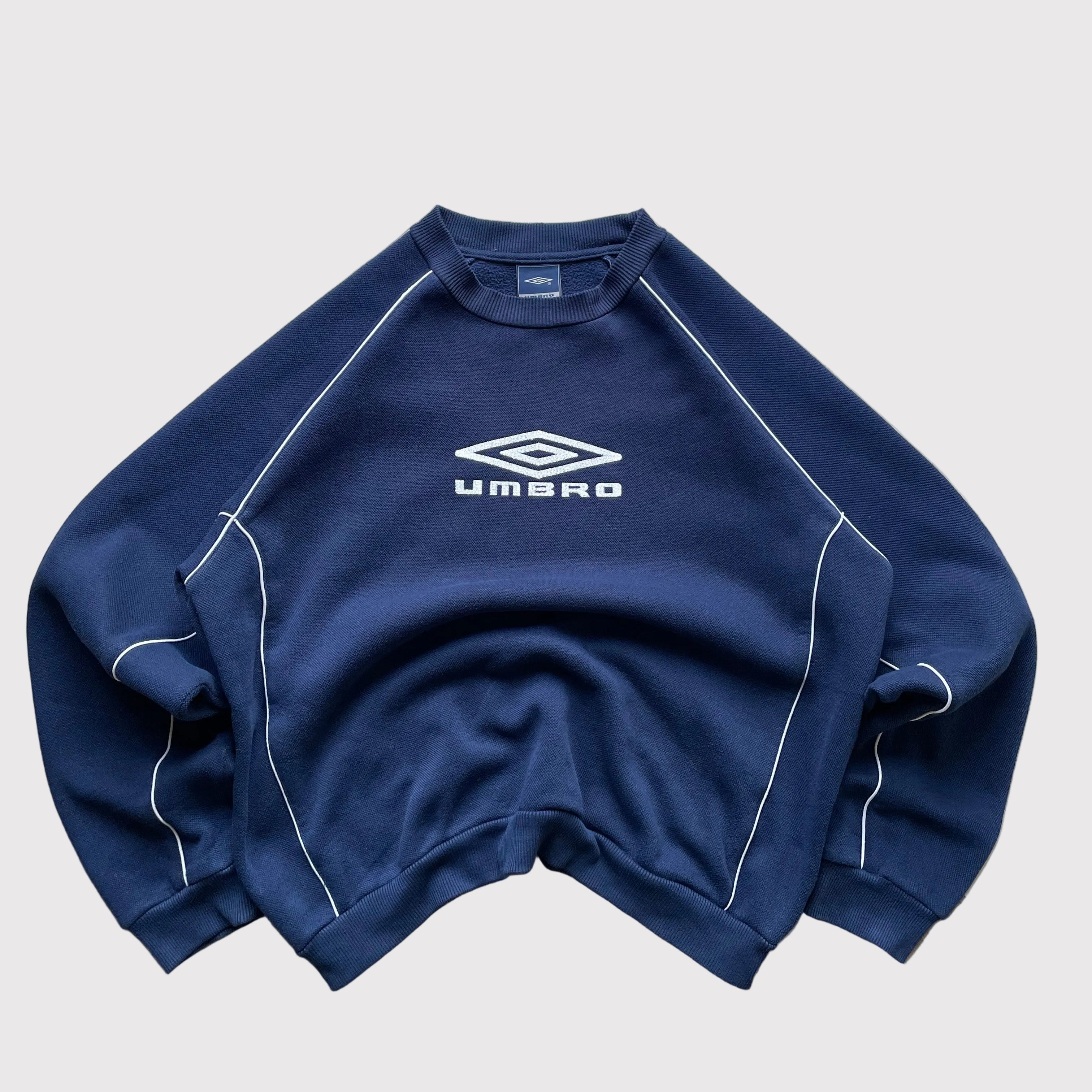 Umbro Knit Sweatshirt 2000's Navy (M)